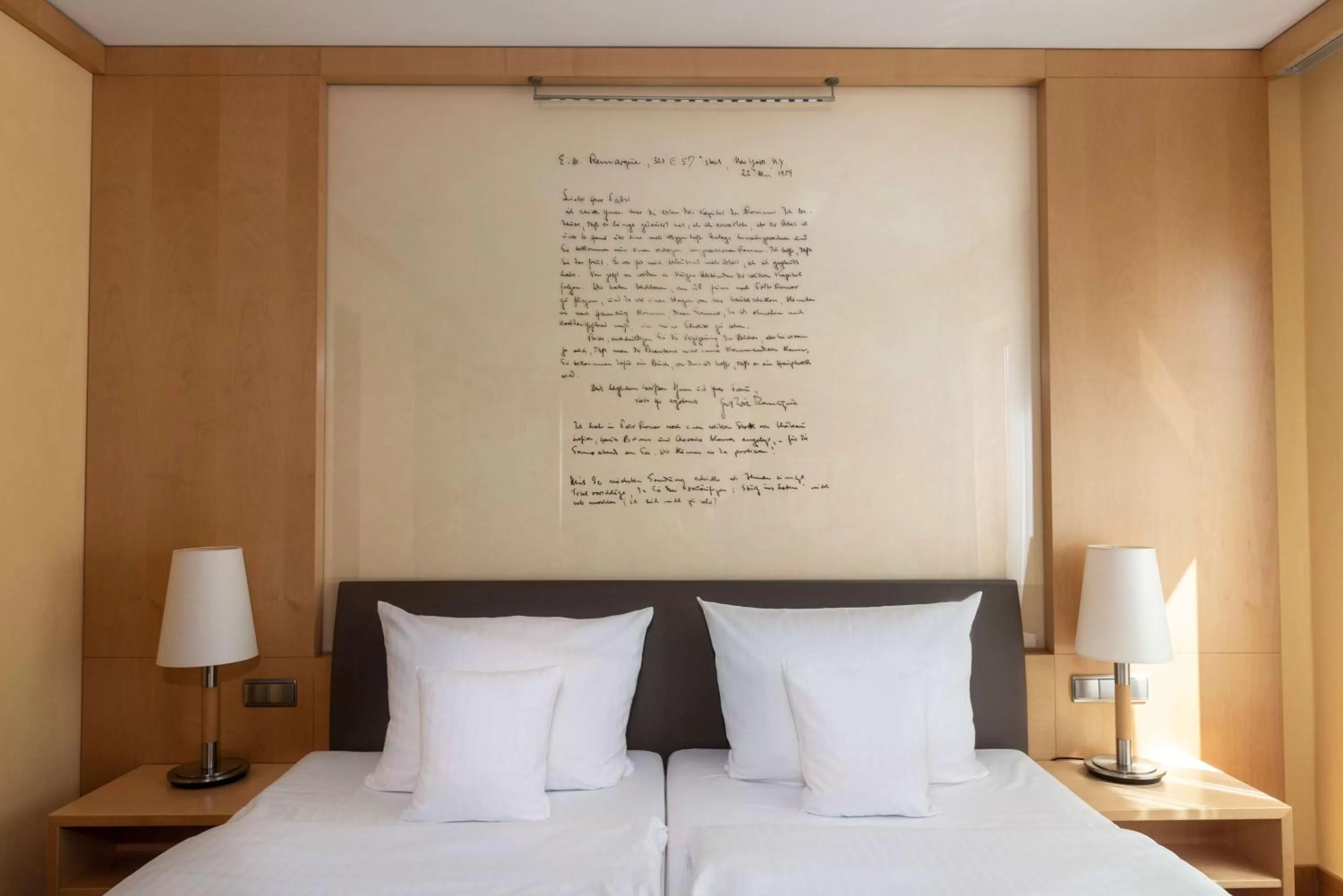 Bed in Vienna House by Wyndham Remarque Osnabrück