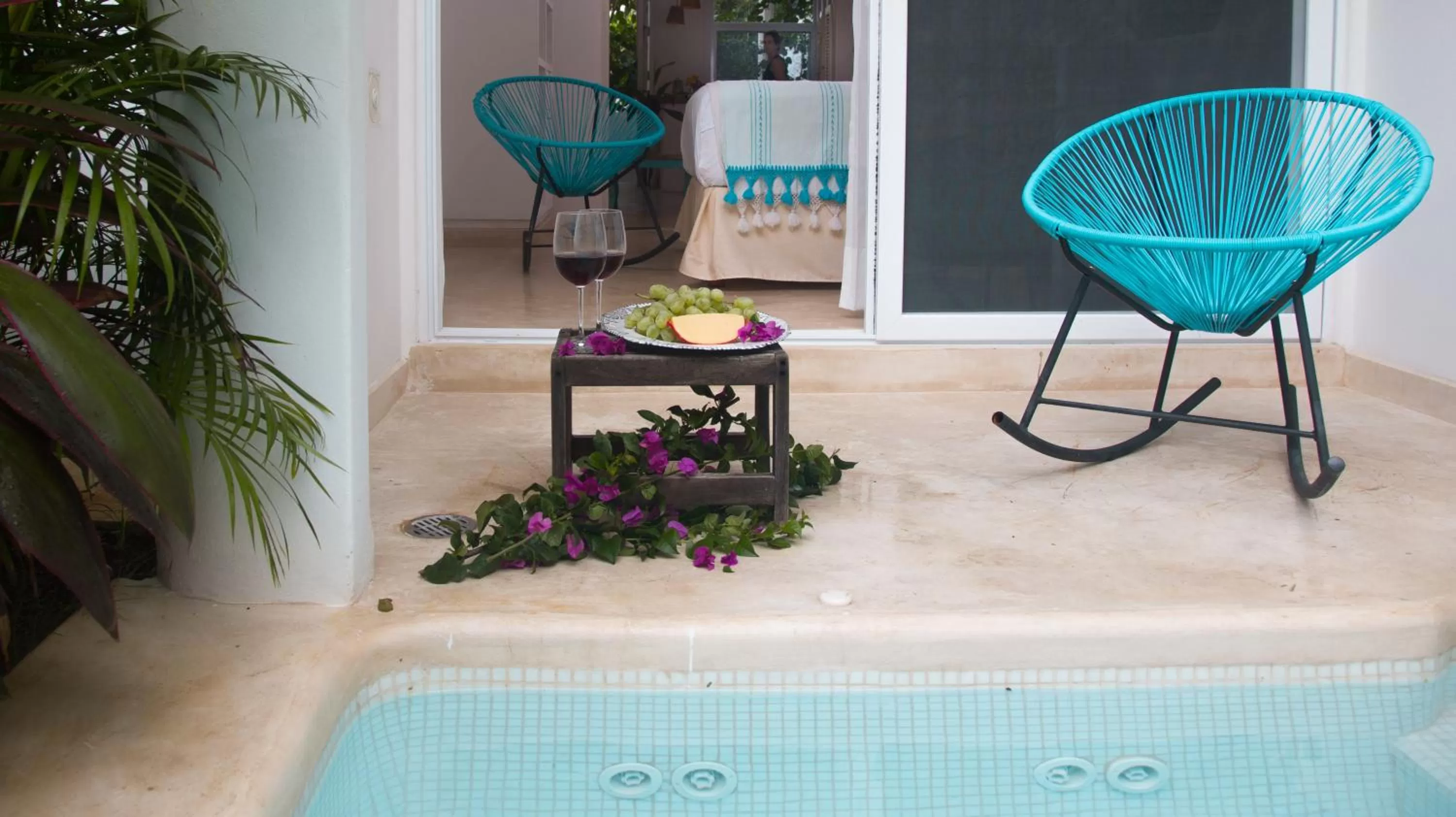 Pool view in LiveTulum