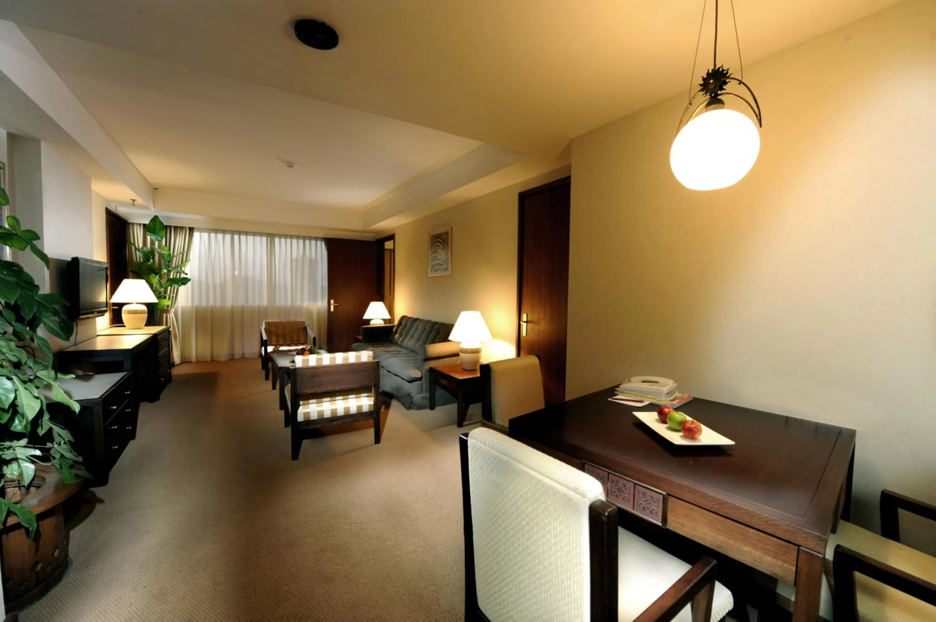 Living room in Grand Margherita Hotel