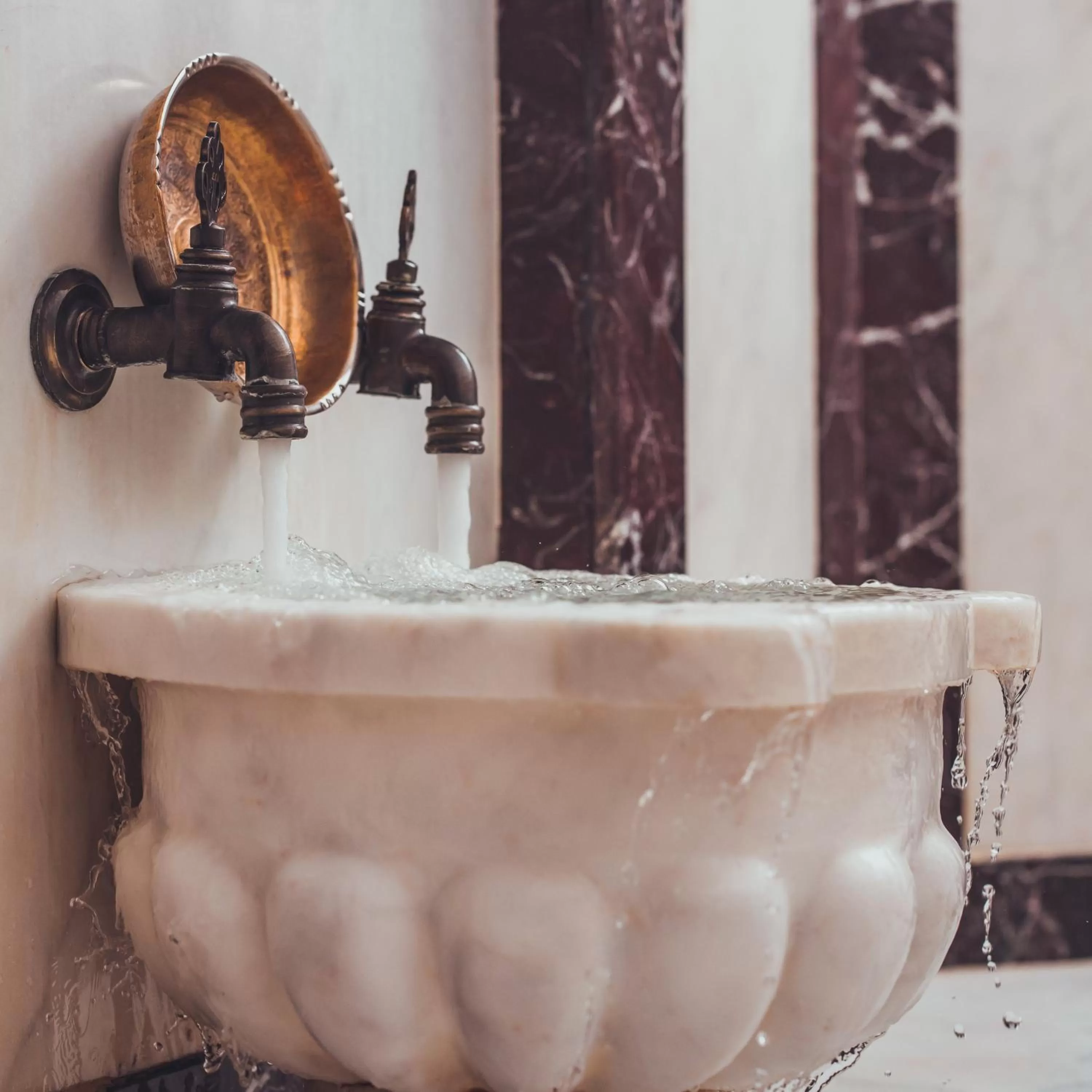 Steam room in Hotel Gritti Pera & Spa
