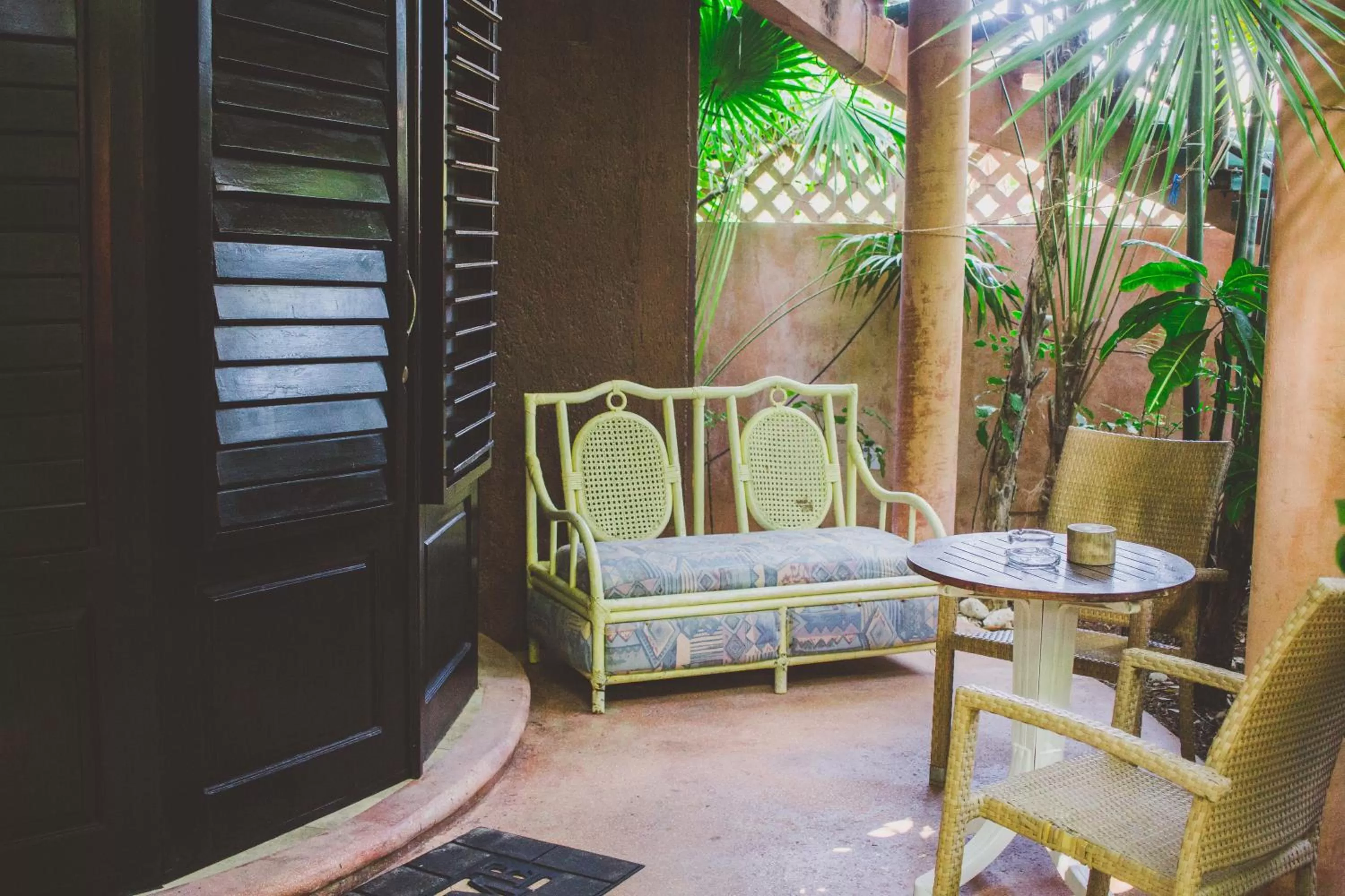 Balcony/Terrace in Cocos Cabañas Playa del Carmen Adults Only