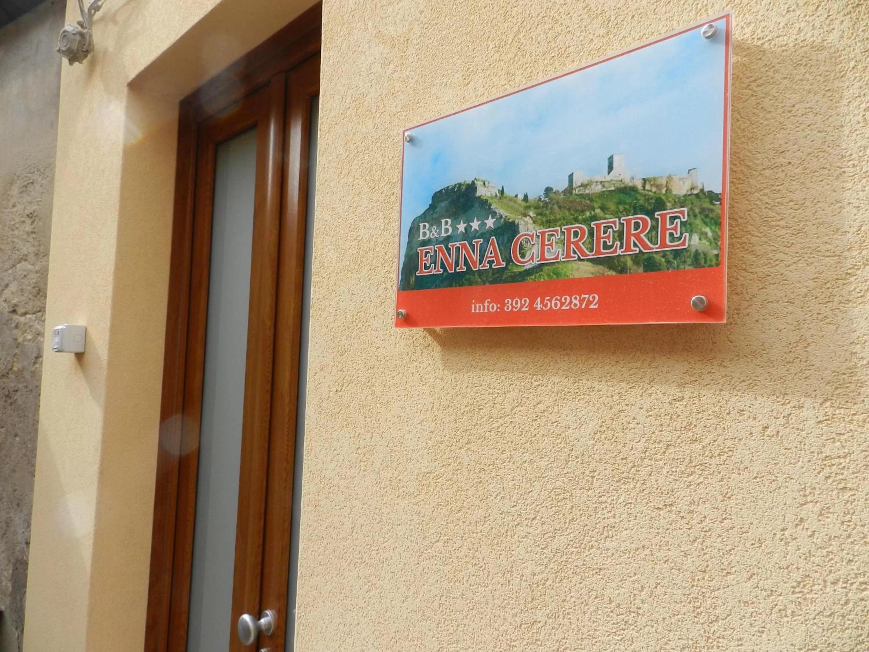 Facade/entrance in Enna Cerere