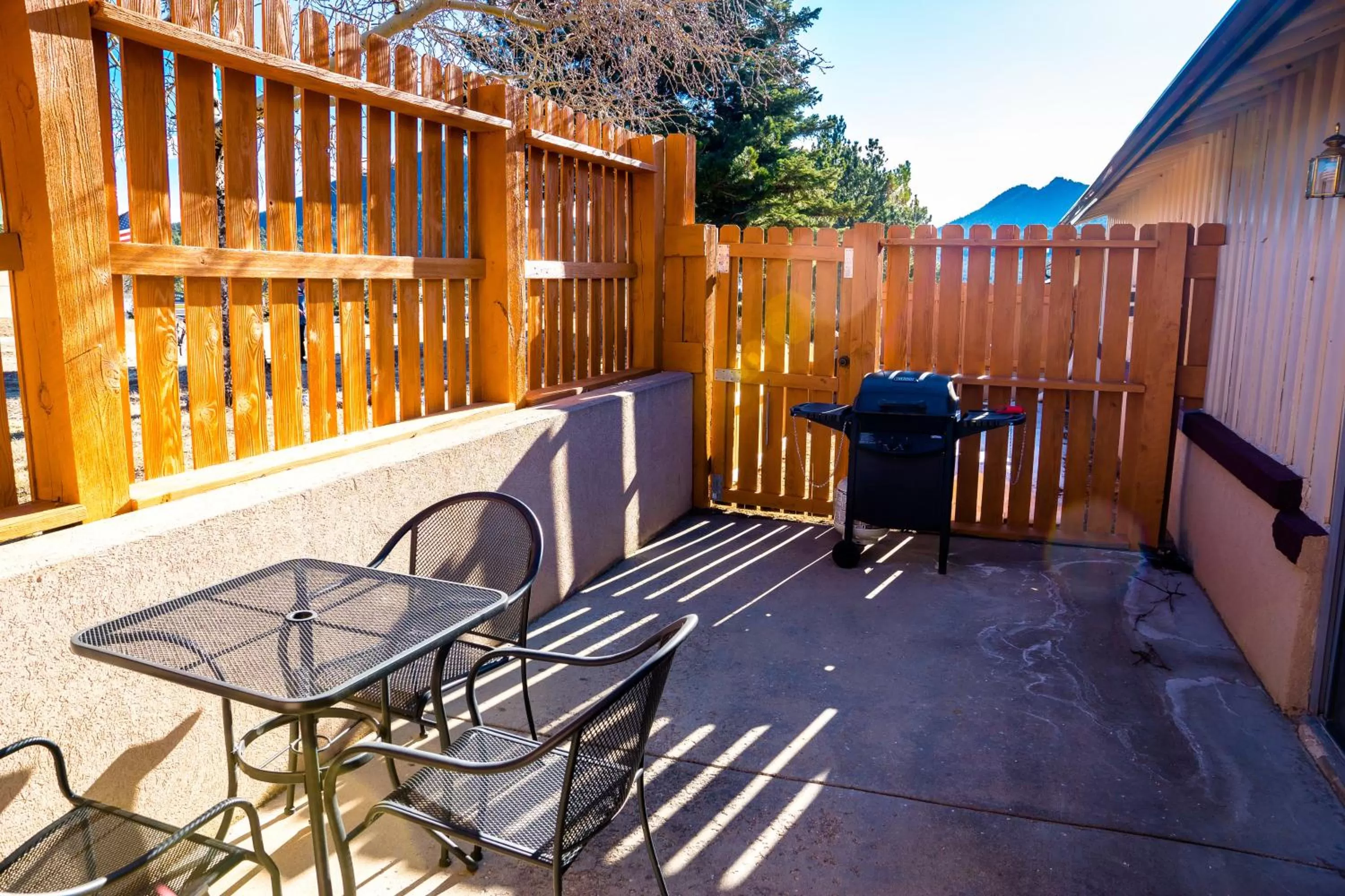 Patio in Murphy's Resort