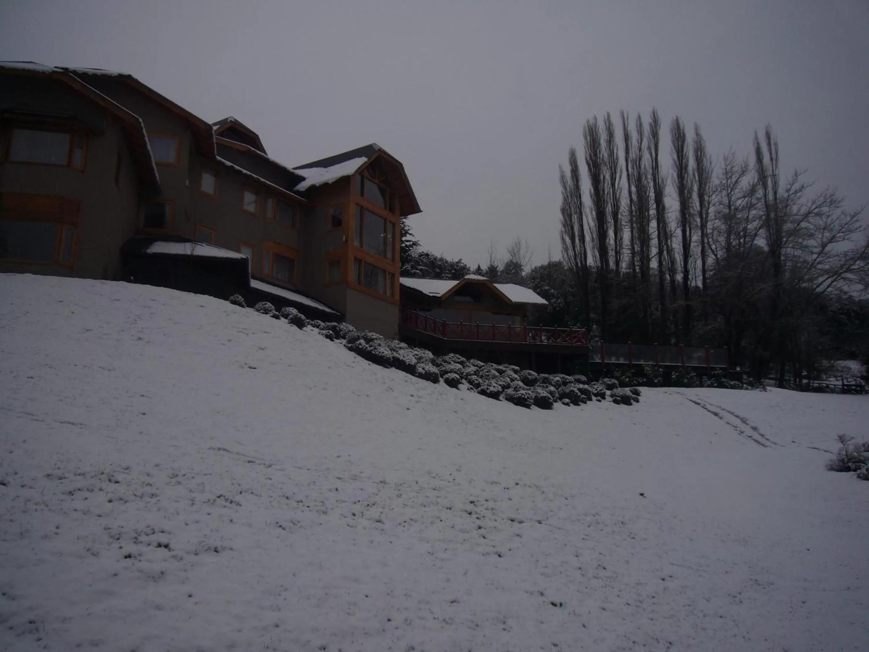 Facade/entrance, Winter in Casona Del Alto