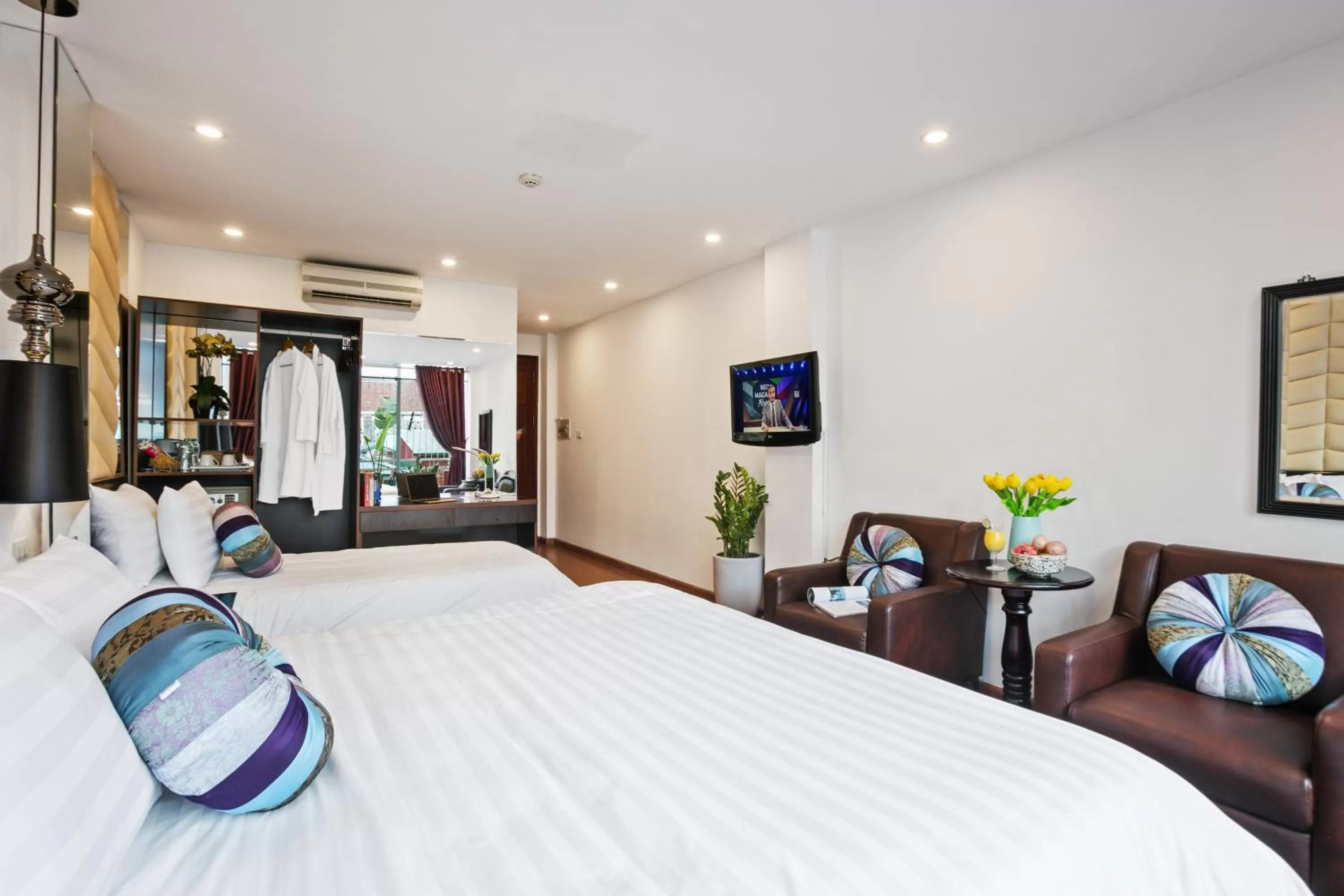 Bedroom, Bed in Splendid Star Grand Hotel and Spa