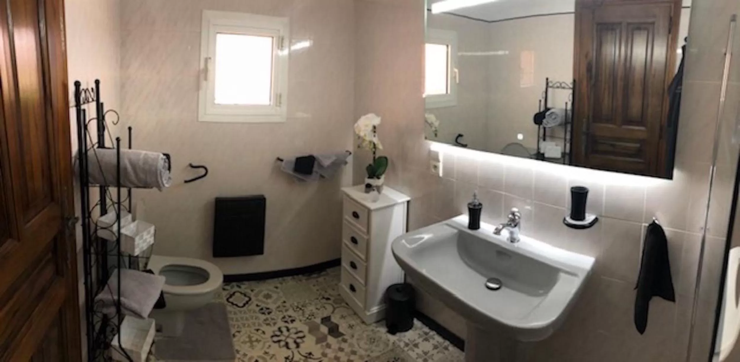 Toilet in villa santa rita