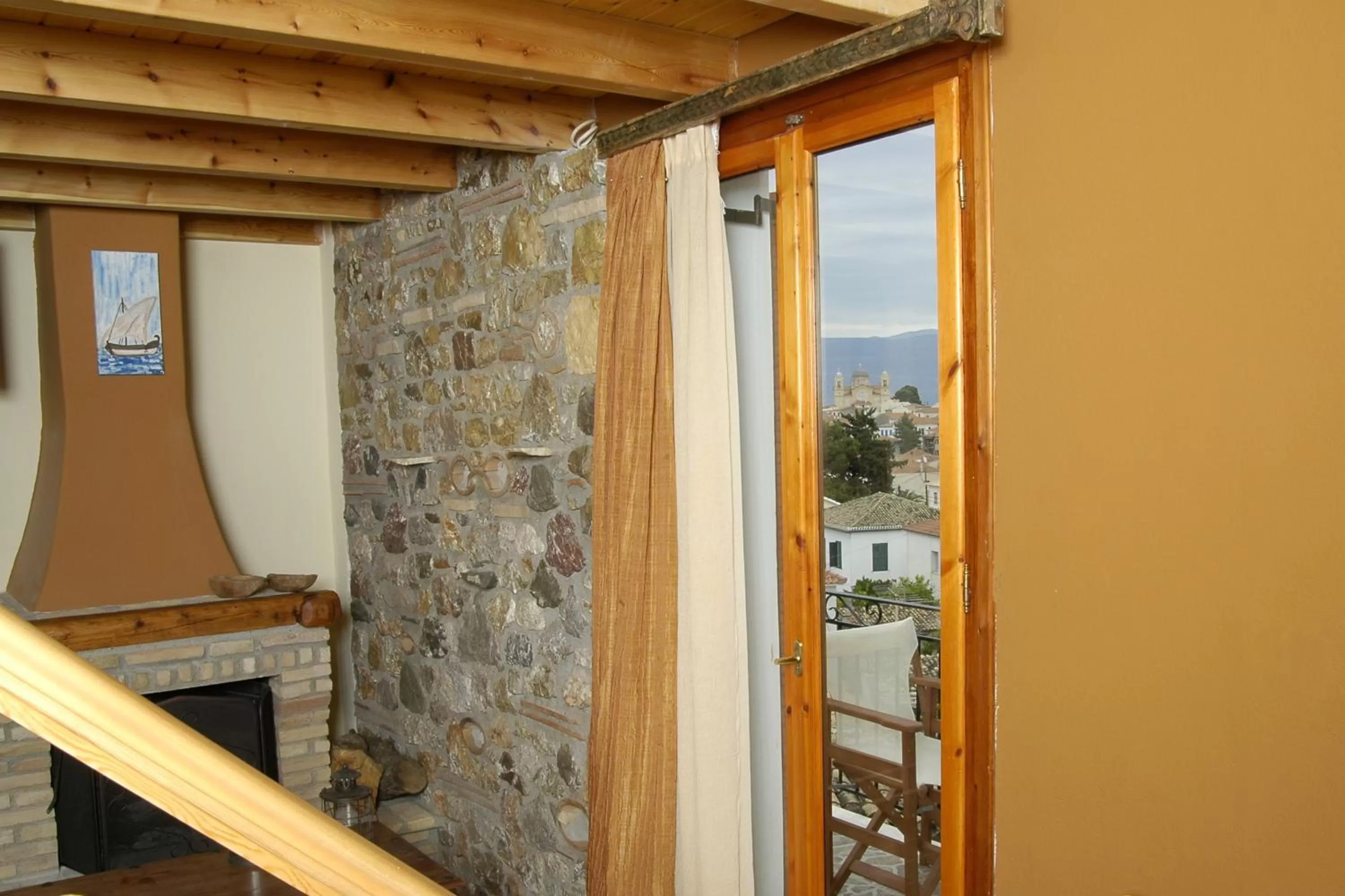 Living room in Filoxenia Studios