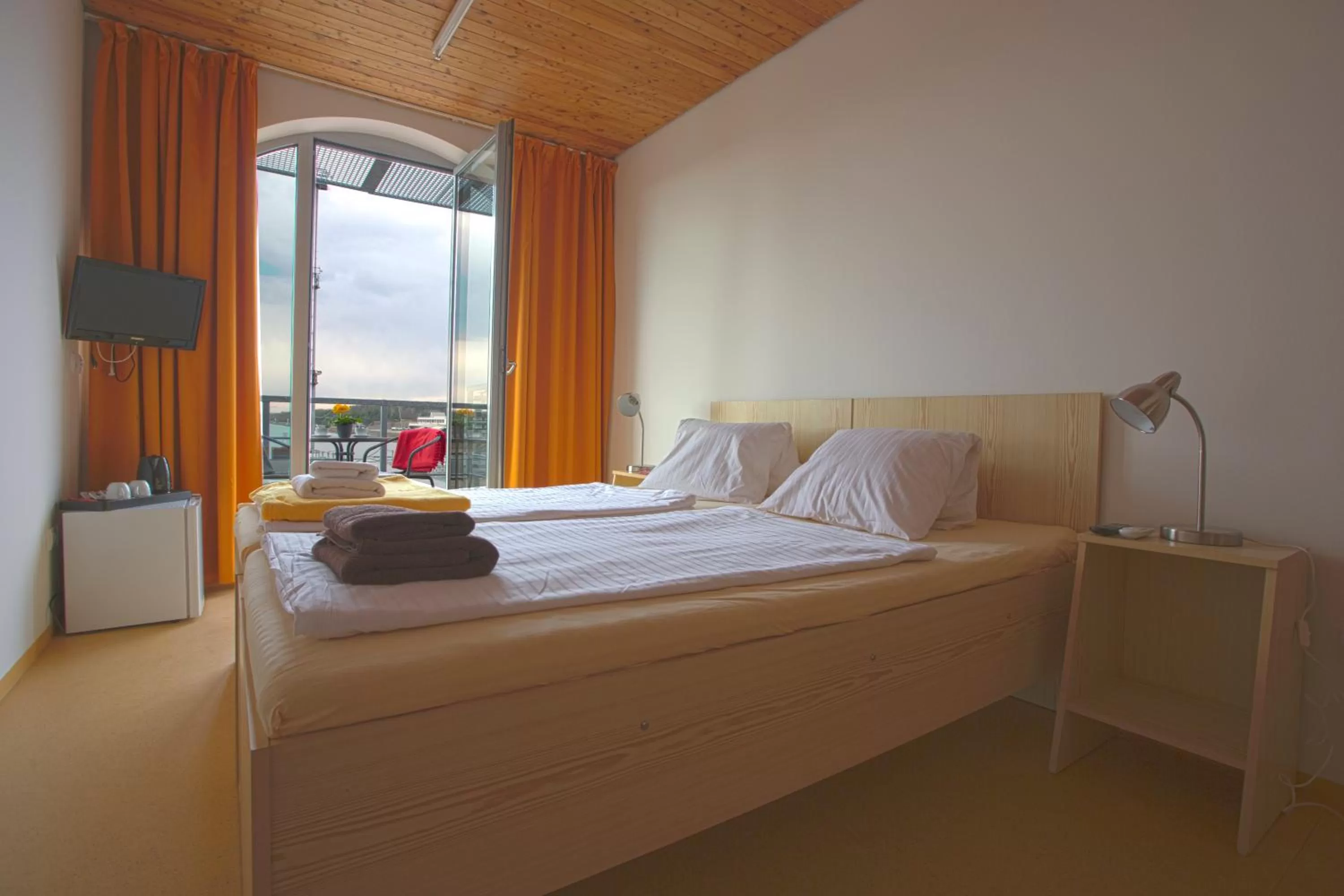 towels, Bed in Labe Aréna Račice