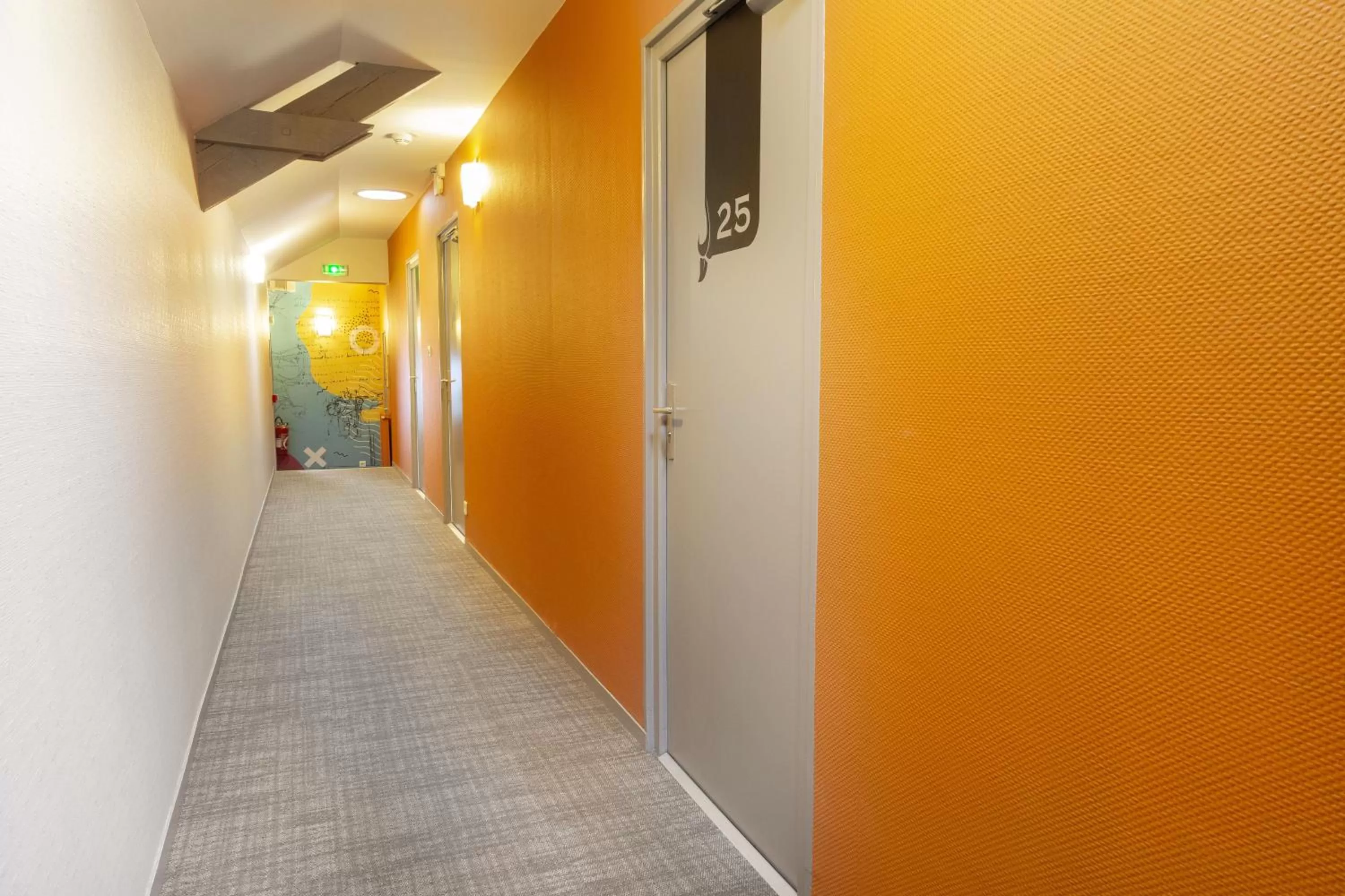 Decorative detail in Logis Hôtel Chaptal, Amboise