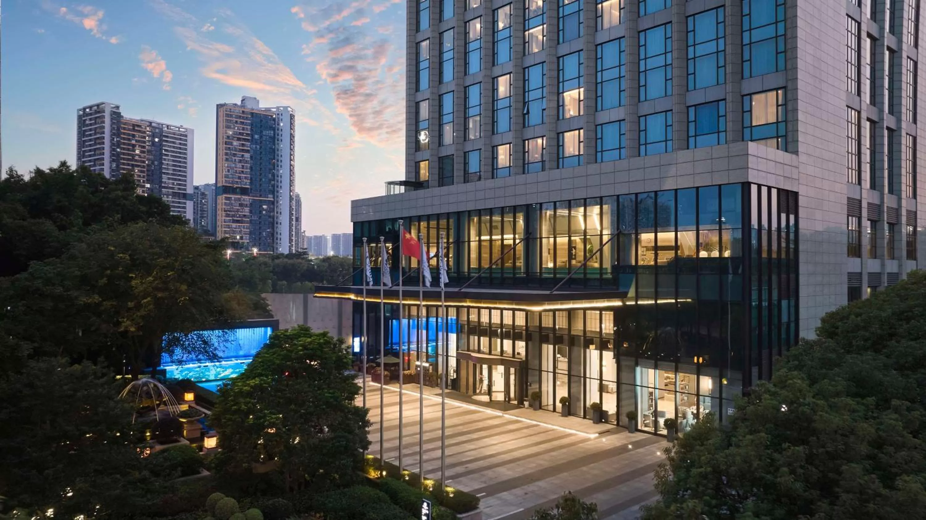 Property building in DoubleTree By Hilton Shenzhen Nanshan Hotel & Residences