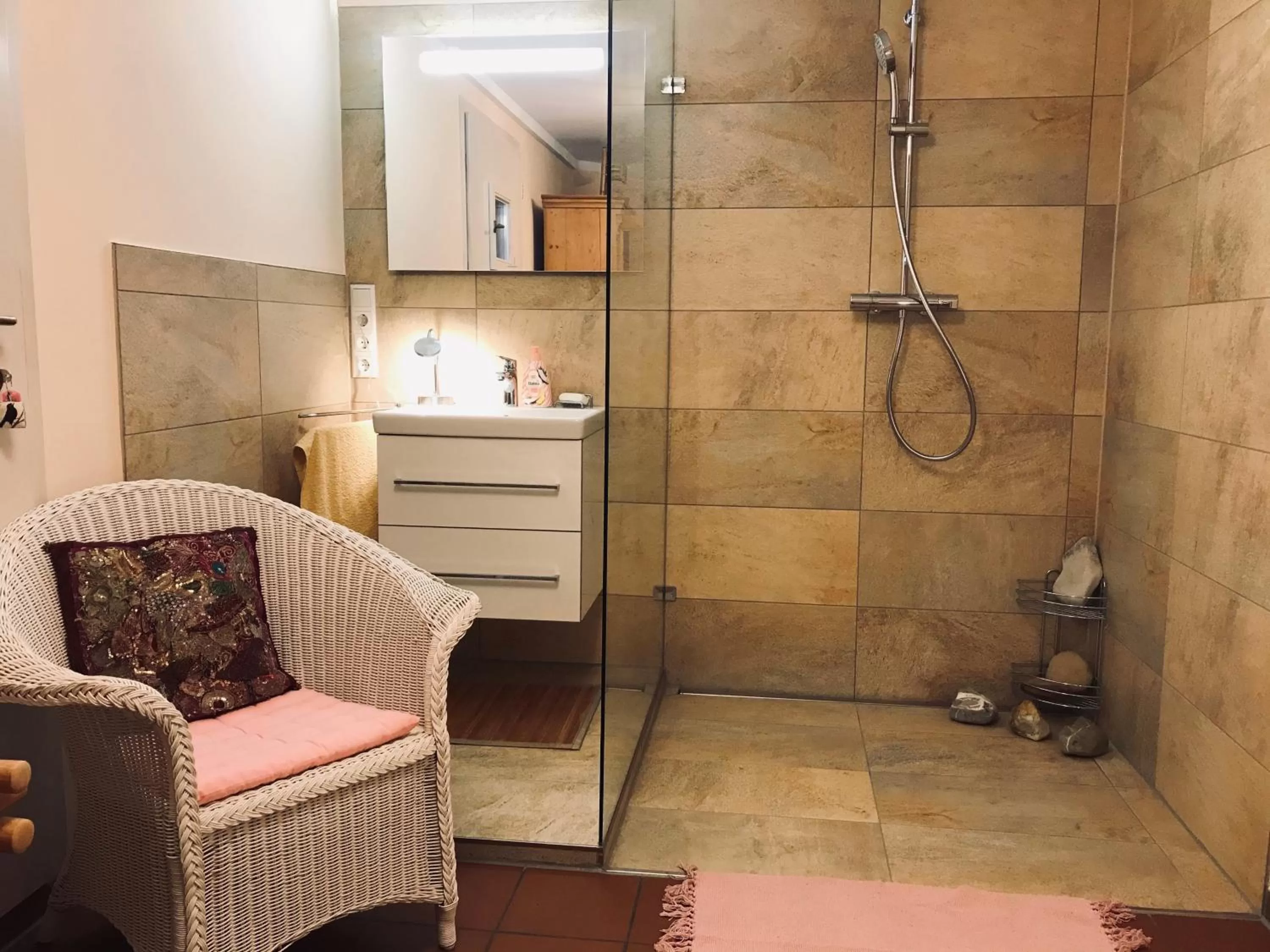 Bathroom in Bed and Breakfast Bavaria München