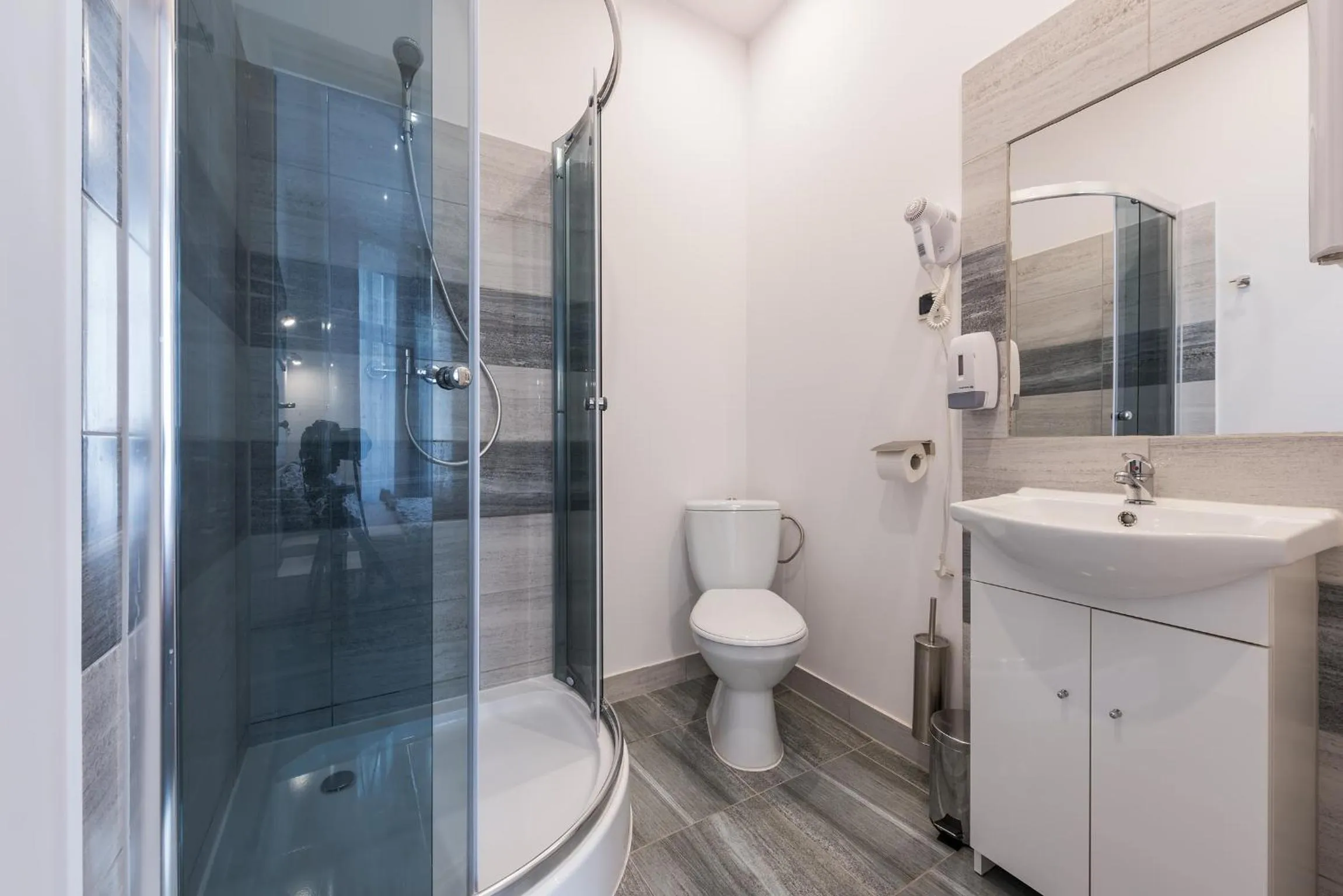 Shower in Queen Apartments