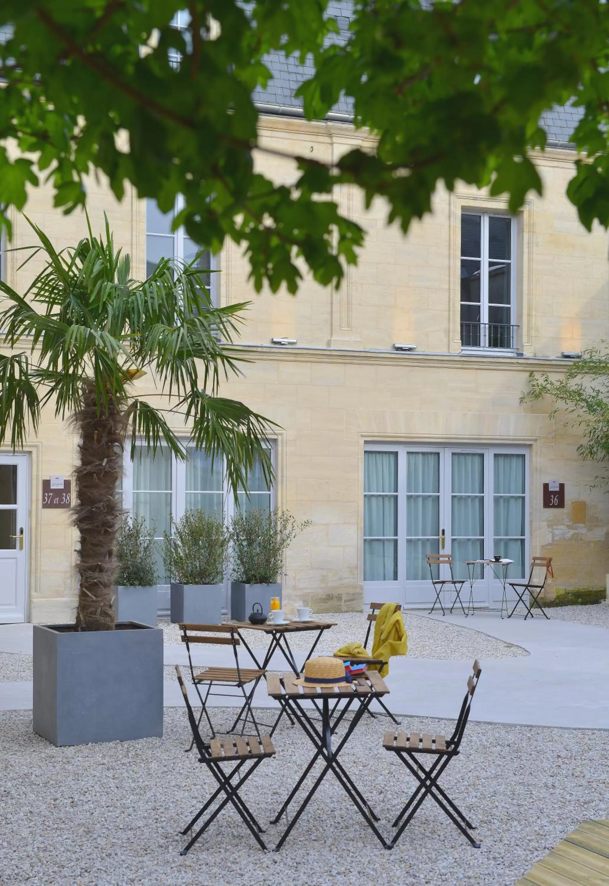 Patio in La Maison de Mathilde