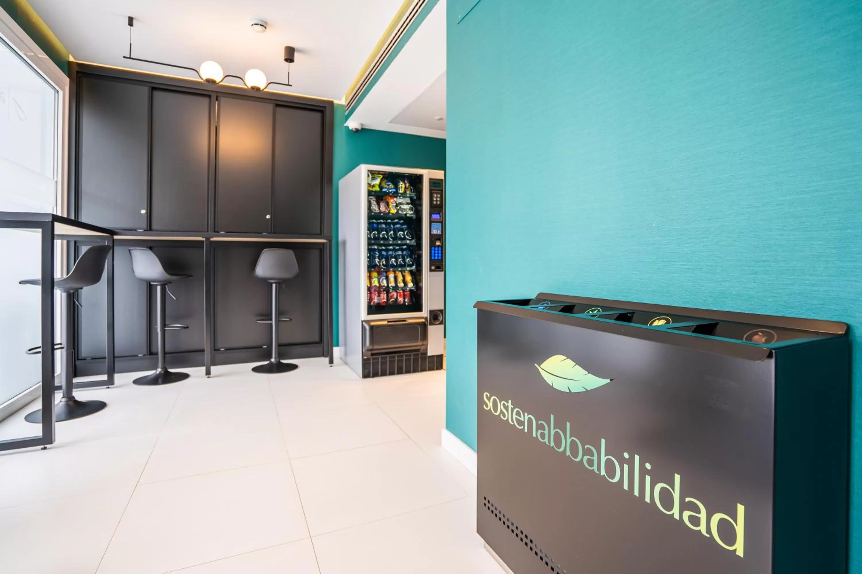 Seating area in abba Apartments Playa de Gros San Sebastián