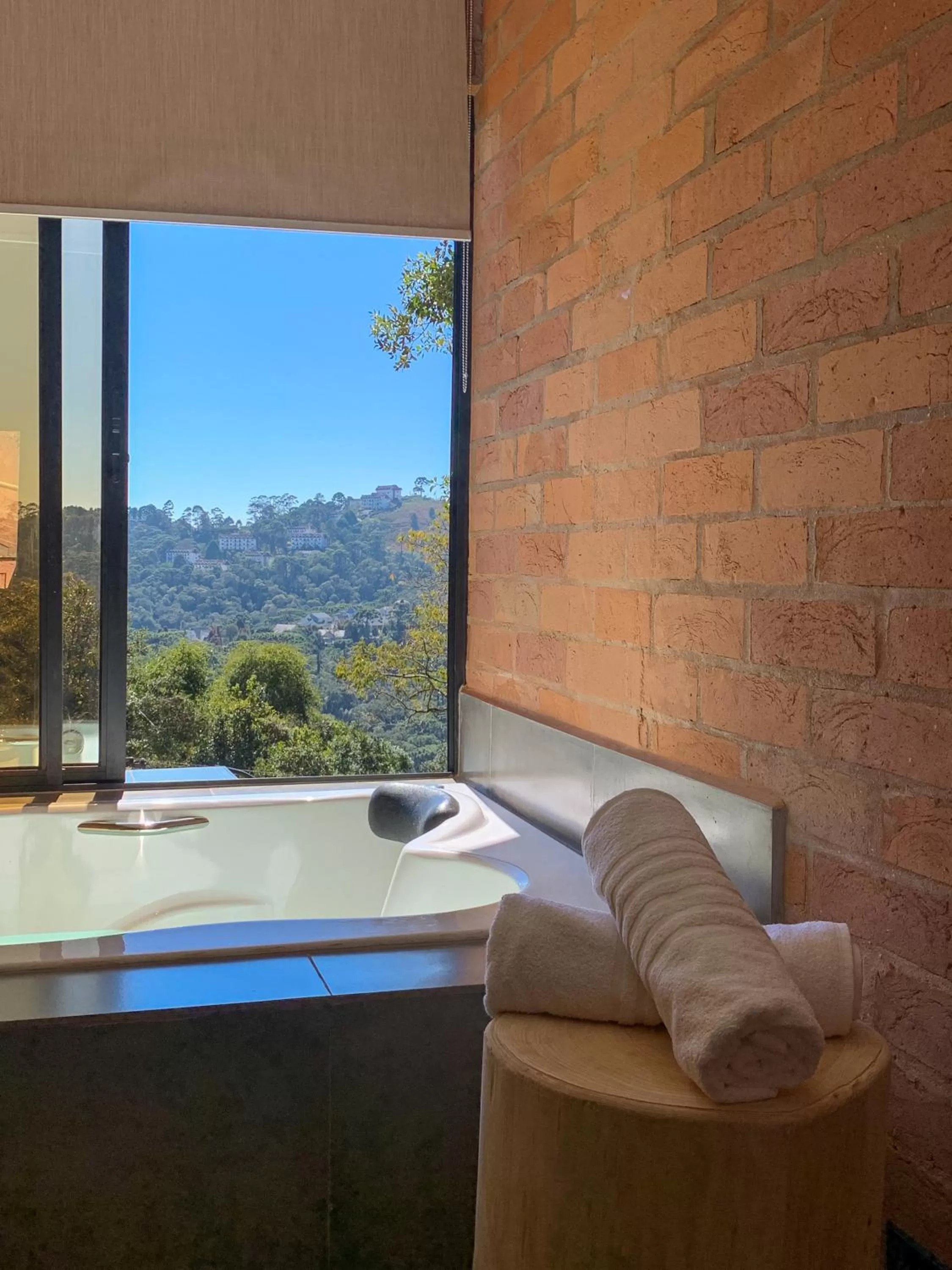 Seating area in DOM Hotel Boutique