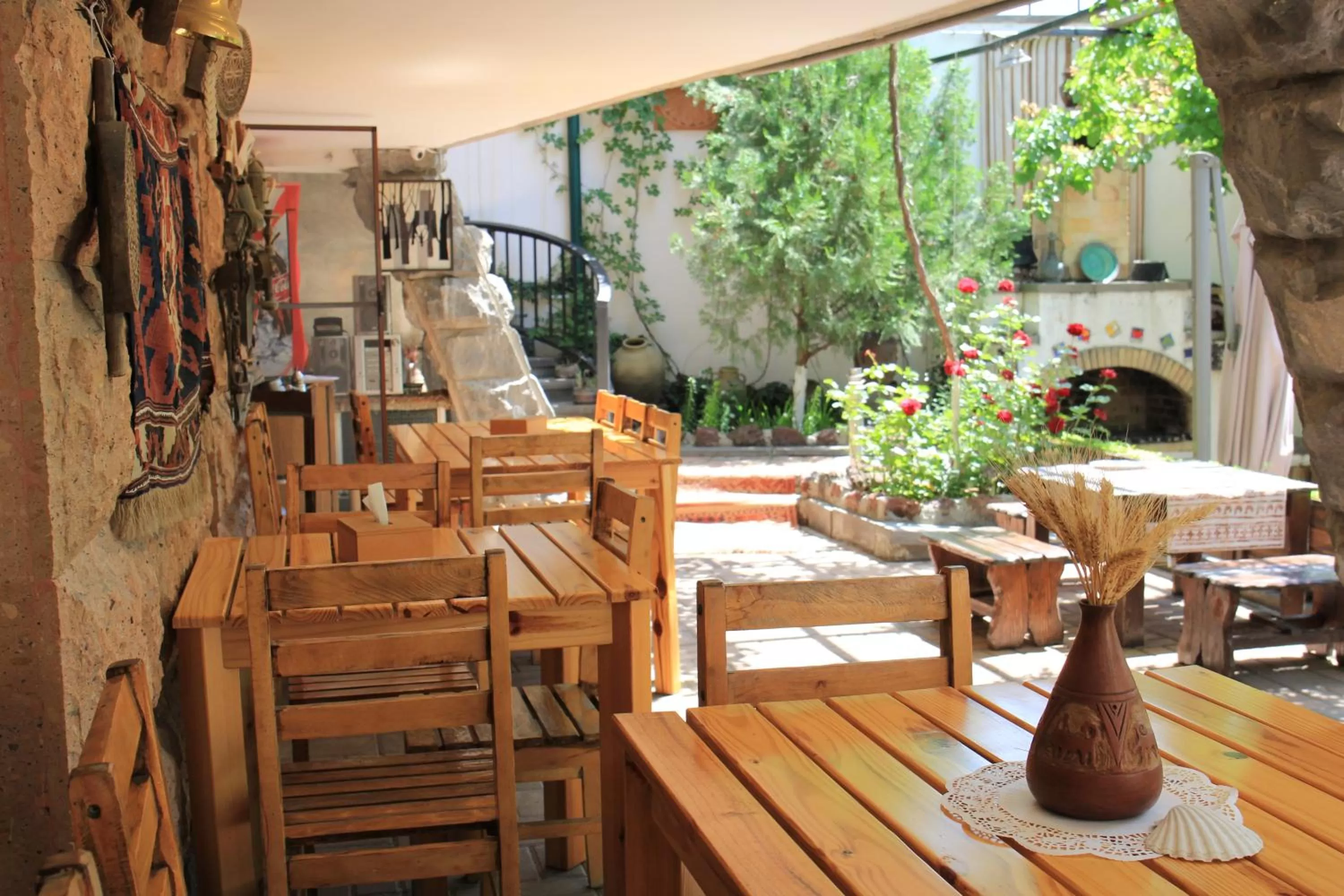 Garden in Silk Road Hotel