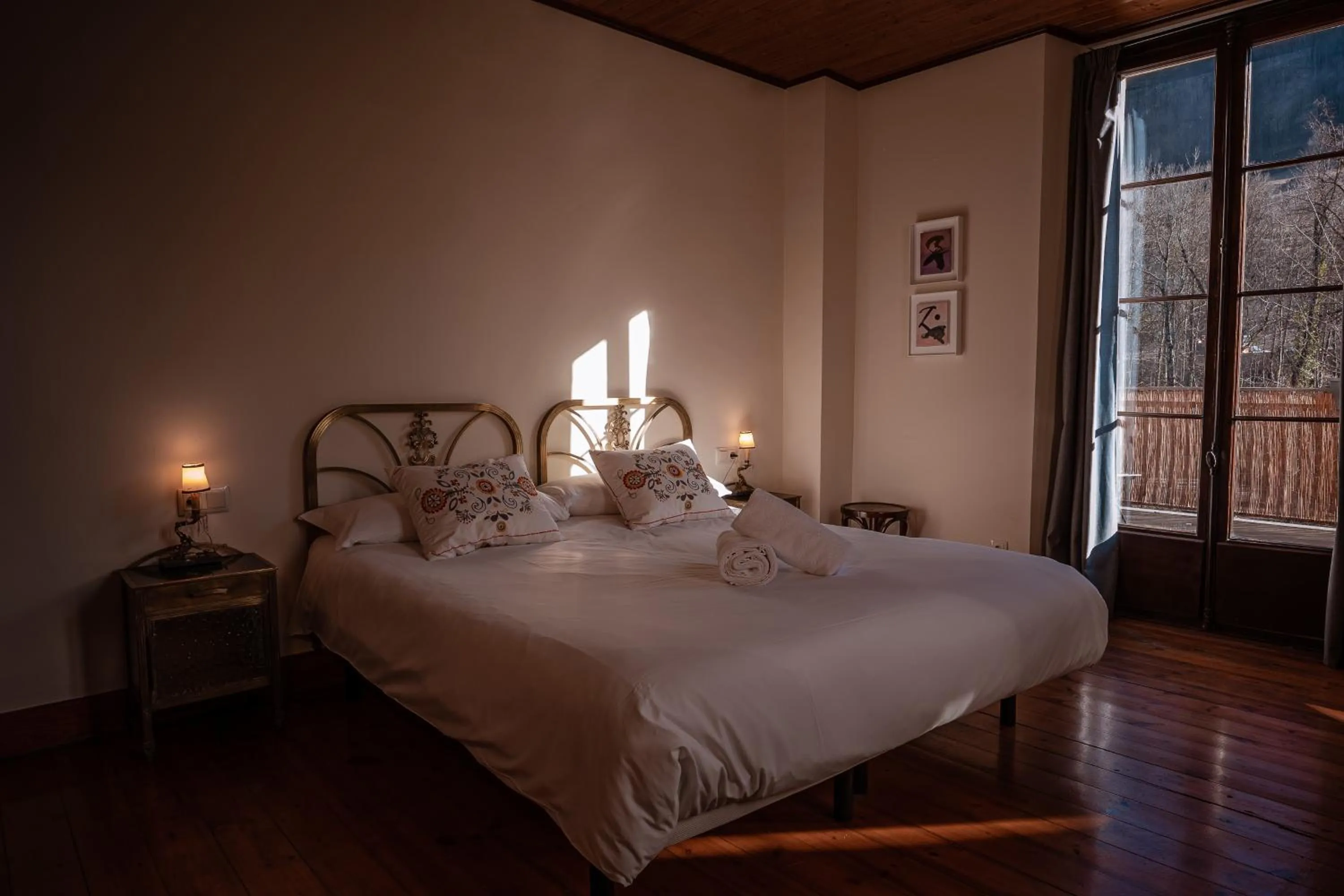 Bed in Hotel Mas de Xaxas