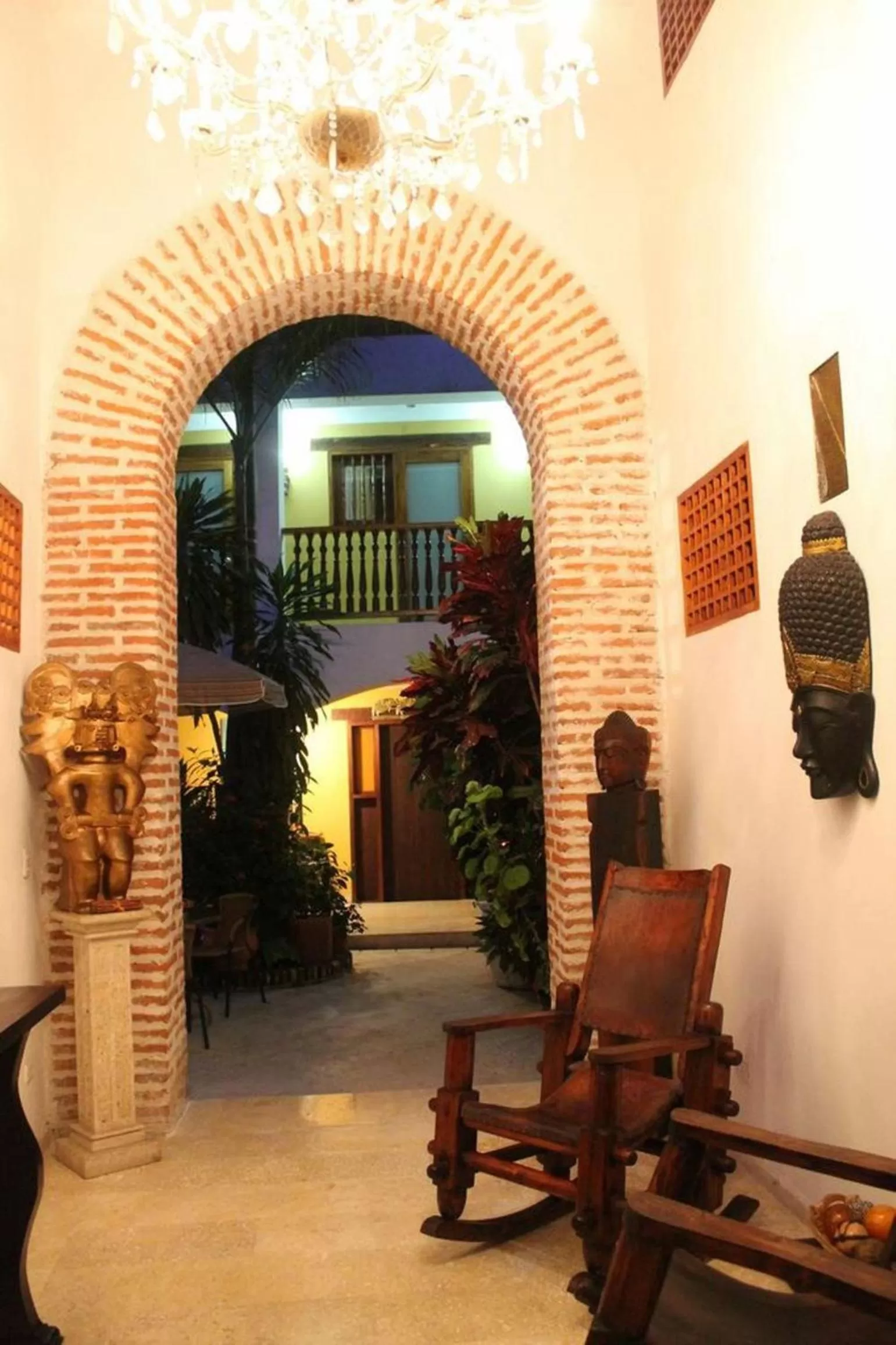 Decorative detail in Hotel Casa Gloria Boutique