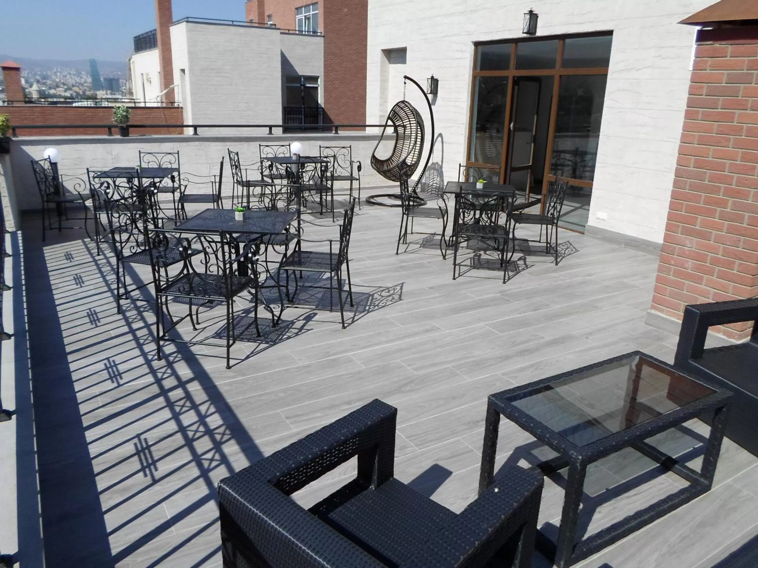 Patio in Hotel Avlabari Terrace