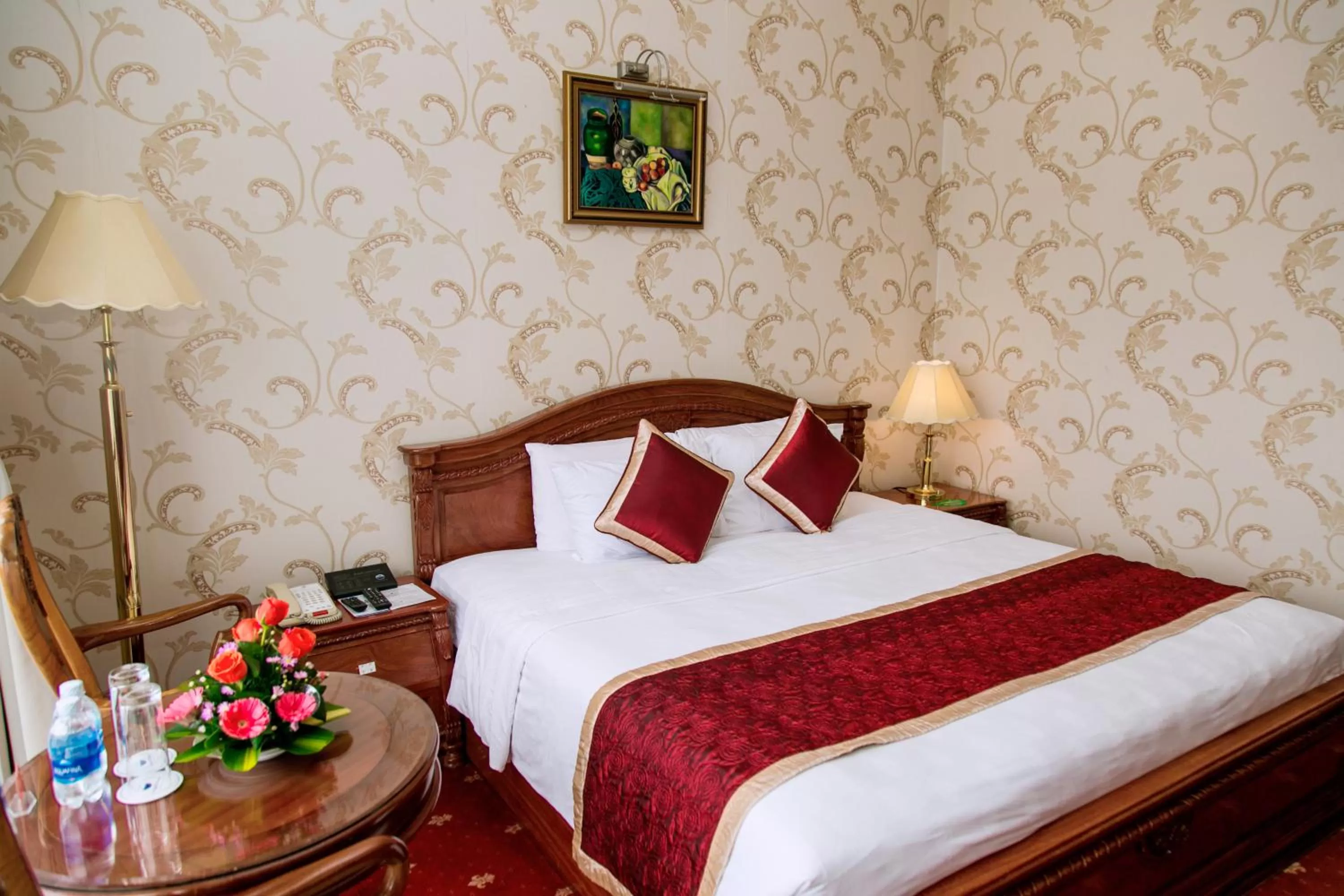 Bed in Seagull Hotel