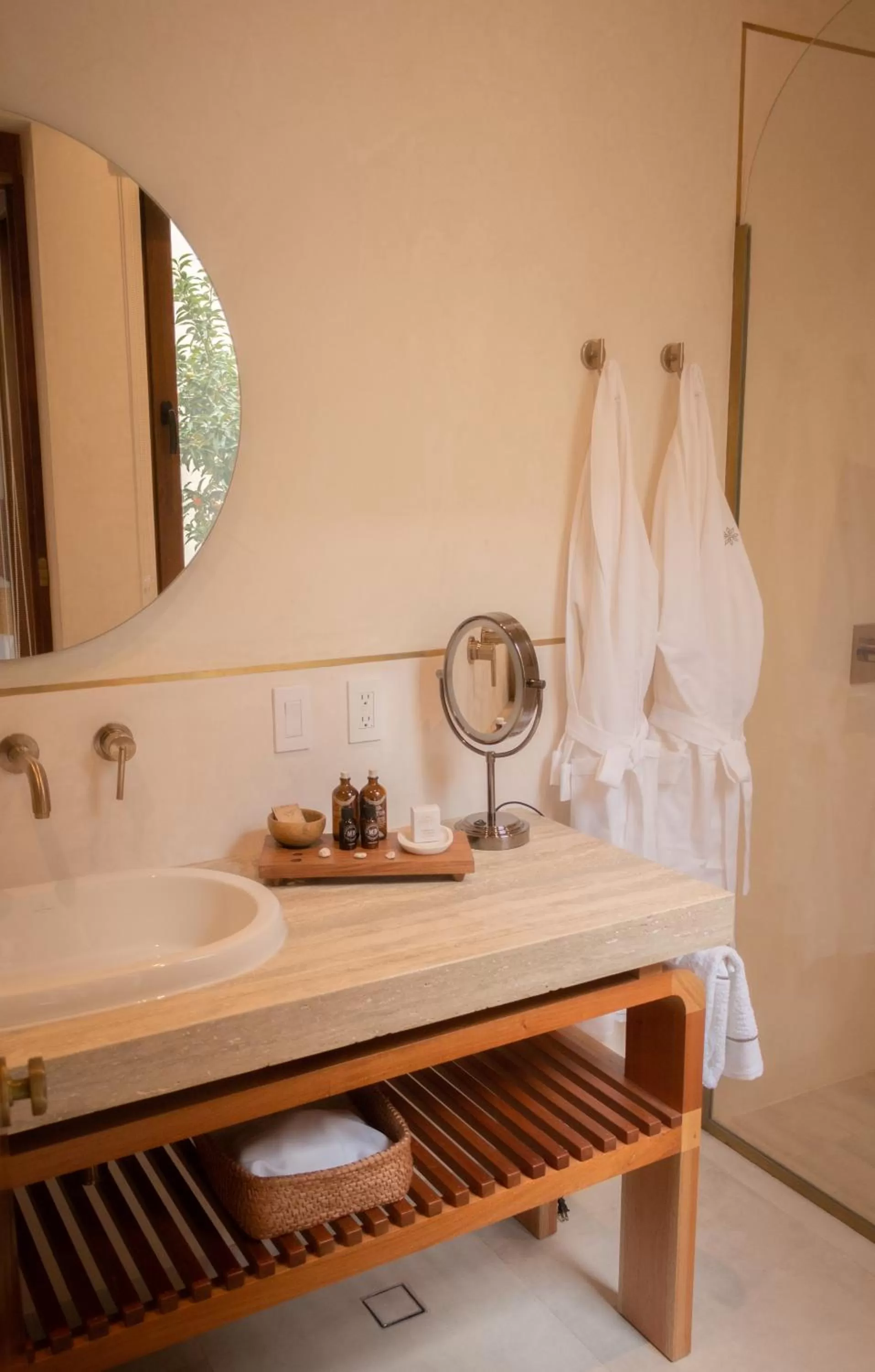 Bathroom in Cantera 1910 Hotel Boutique, Destination Hotel
