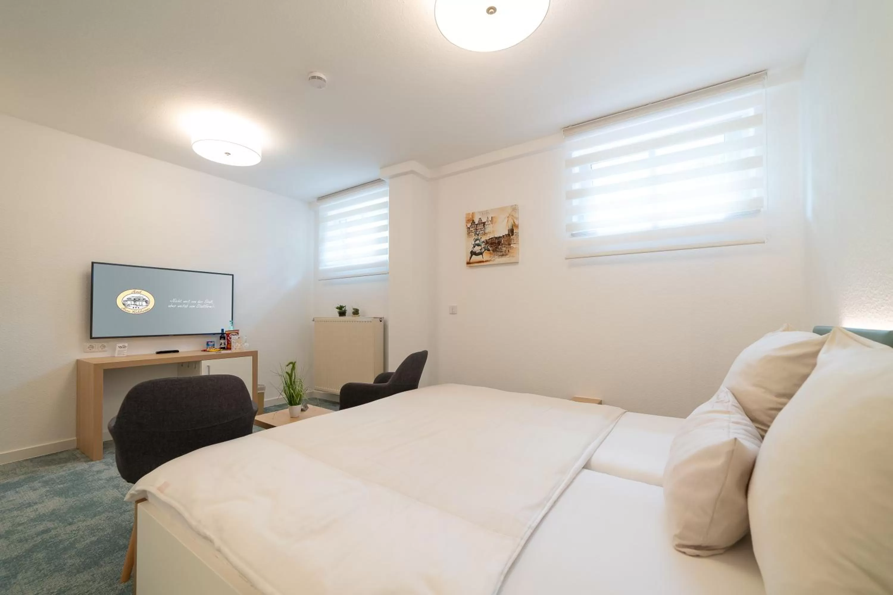 Bed in Hotel zum Kuhhirten