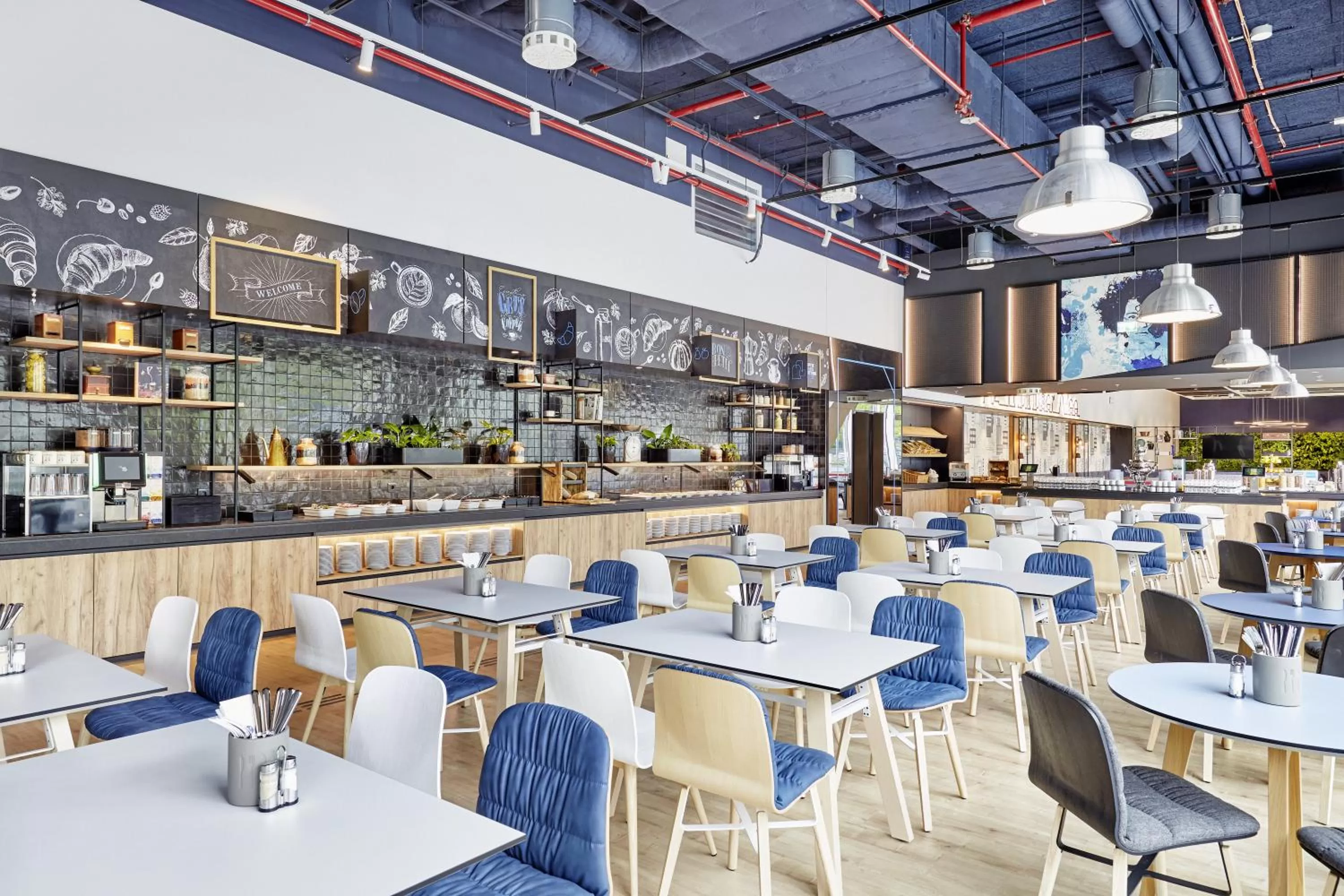 Restaurant/places to eat in H2 Hotel Düsseldorf City