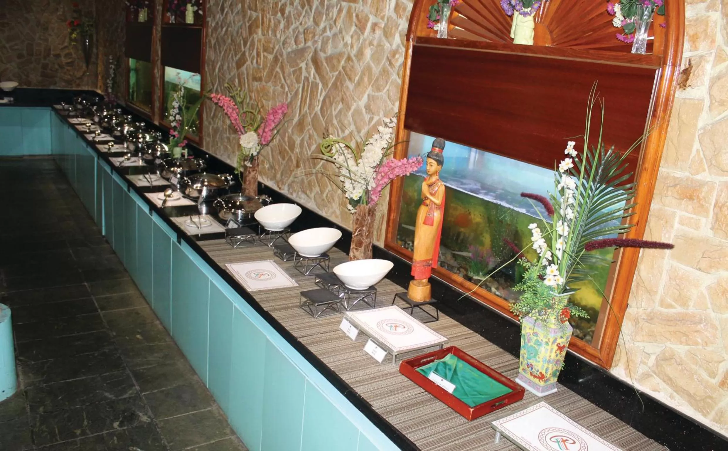 Buffet breakfast in Regent Palace Hotel