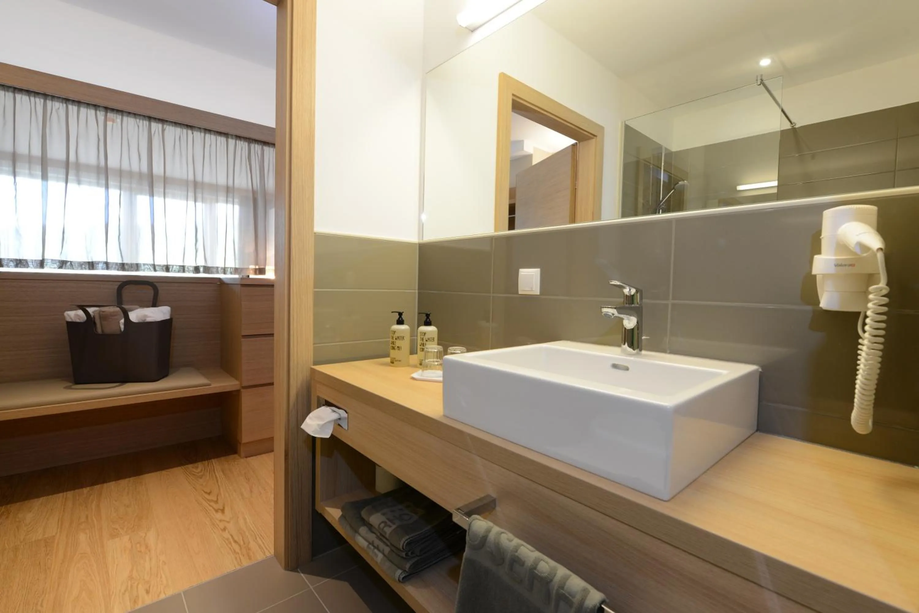 Bathroom in Hotel Moserhof