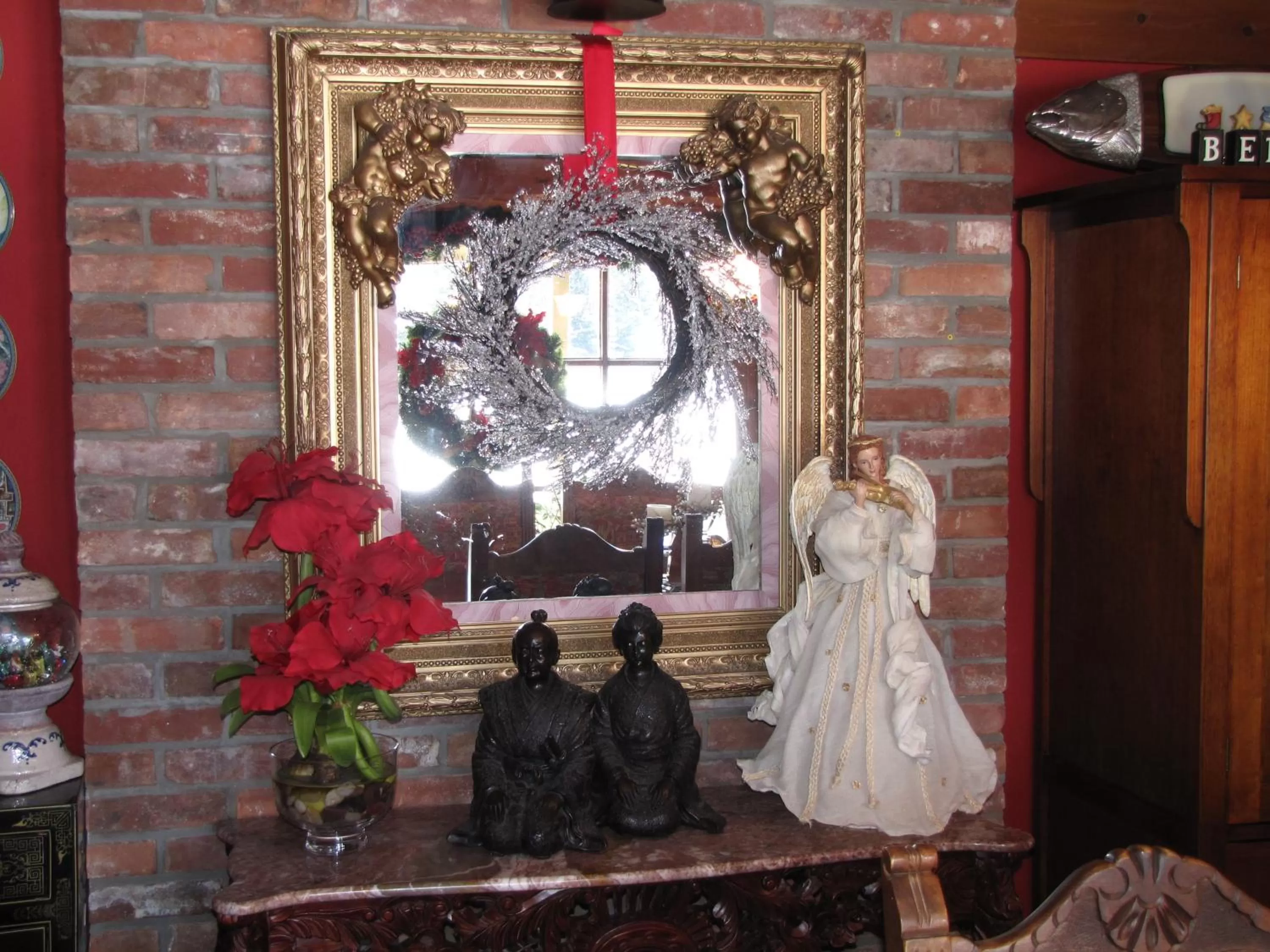 Decorative detail in Shambhala Bed and Breakfast