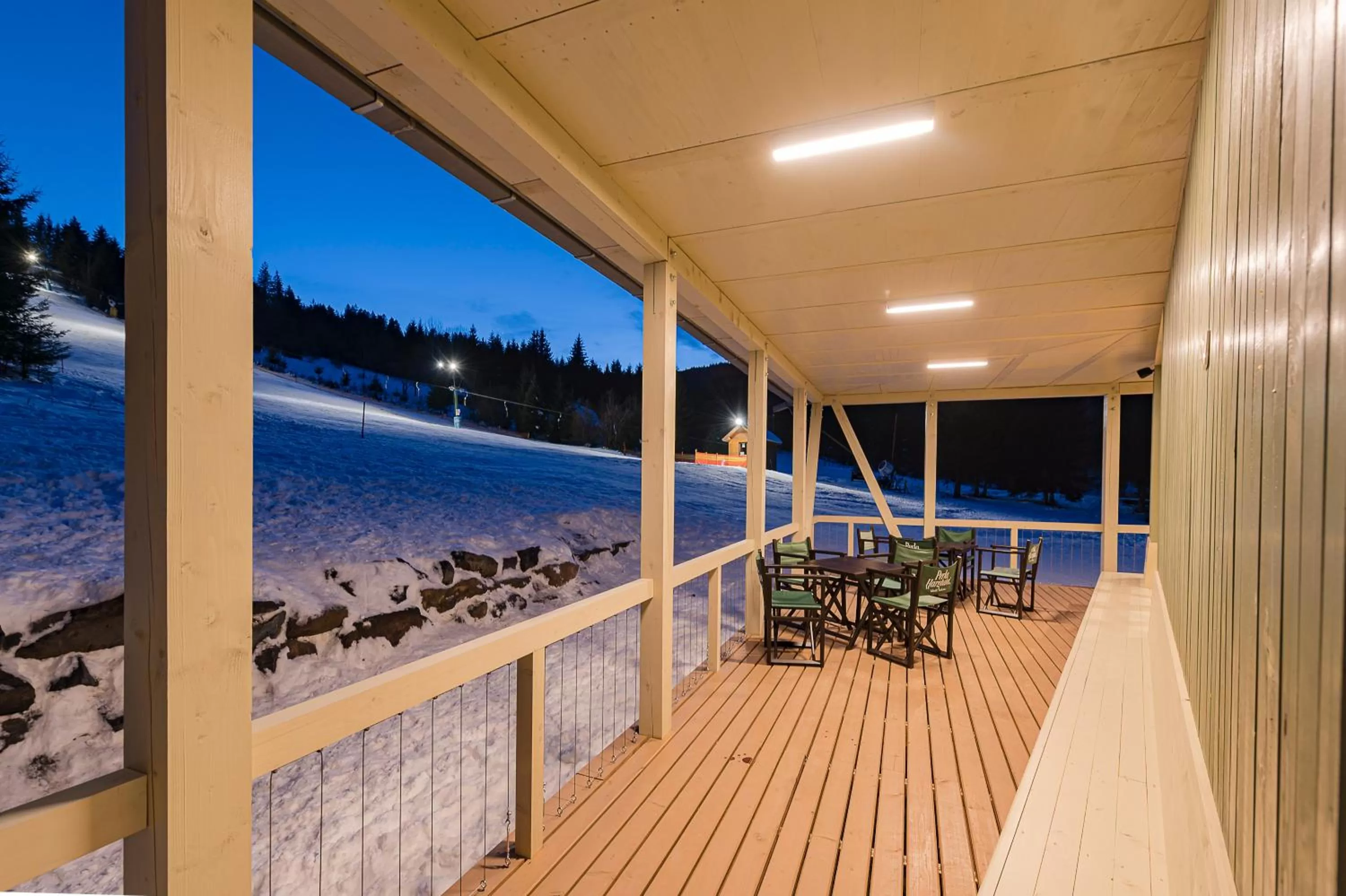 Skiing in Mountain-Rest Pension