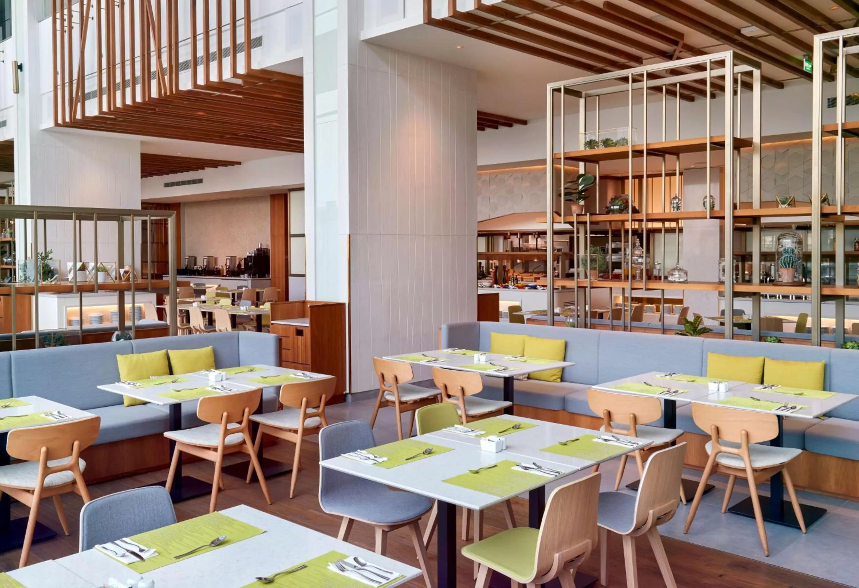 Restaurant/places to eat in Hilton Garden Inn Kuwait