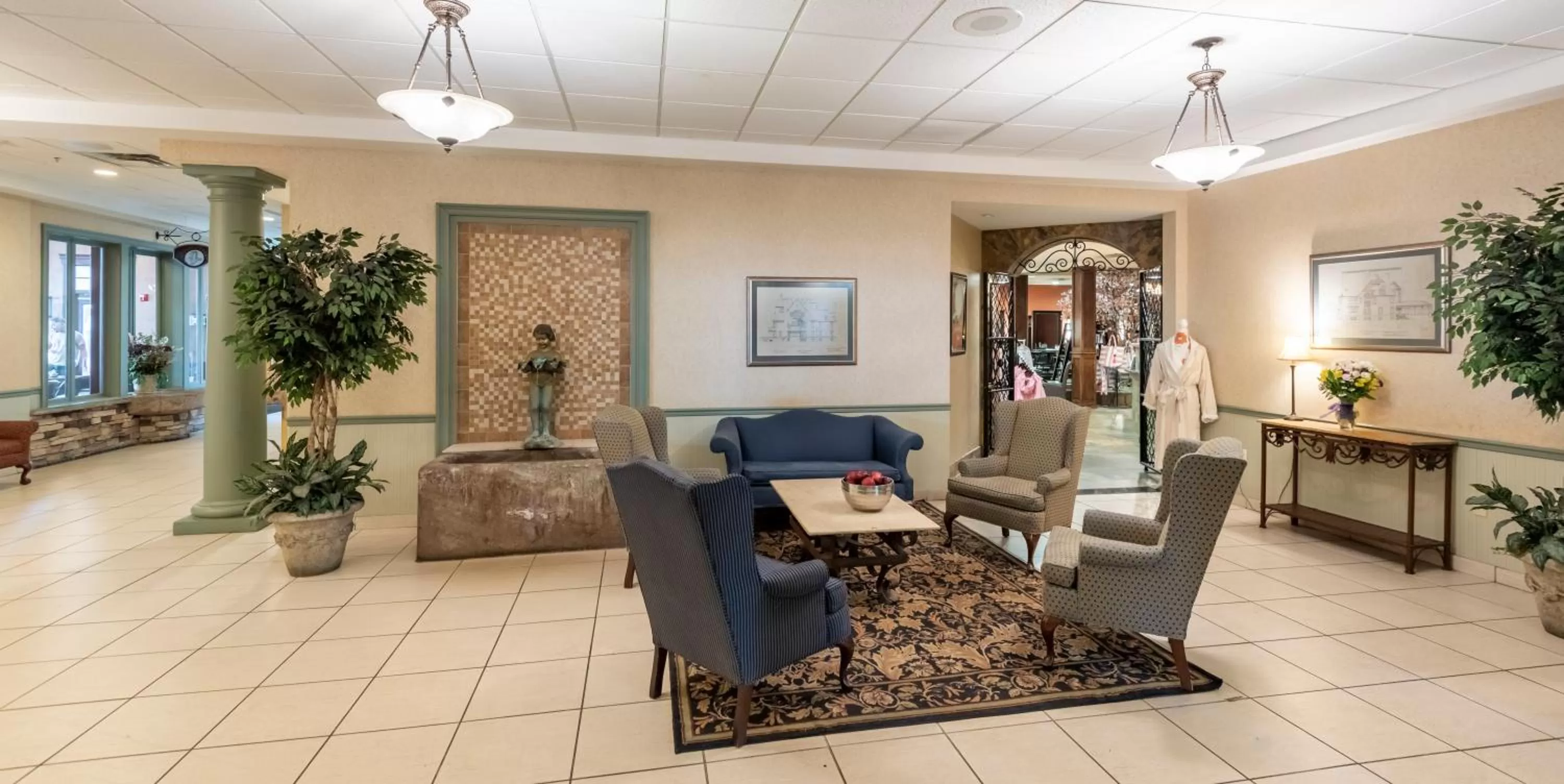 Lobby or reception in Vinifera Inn