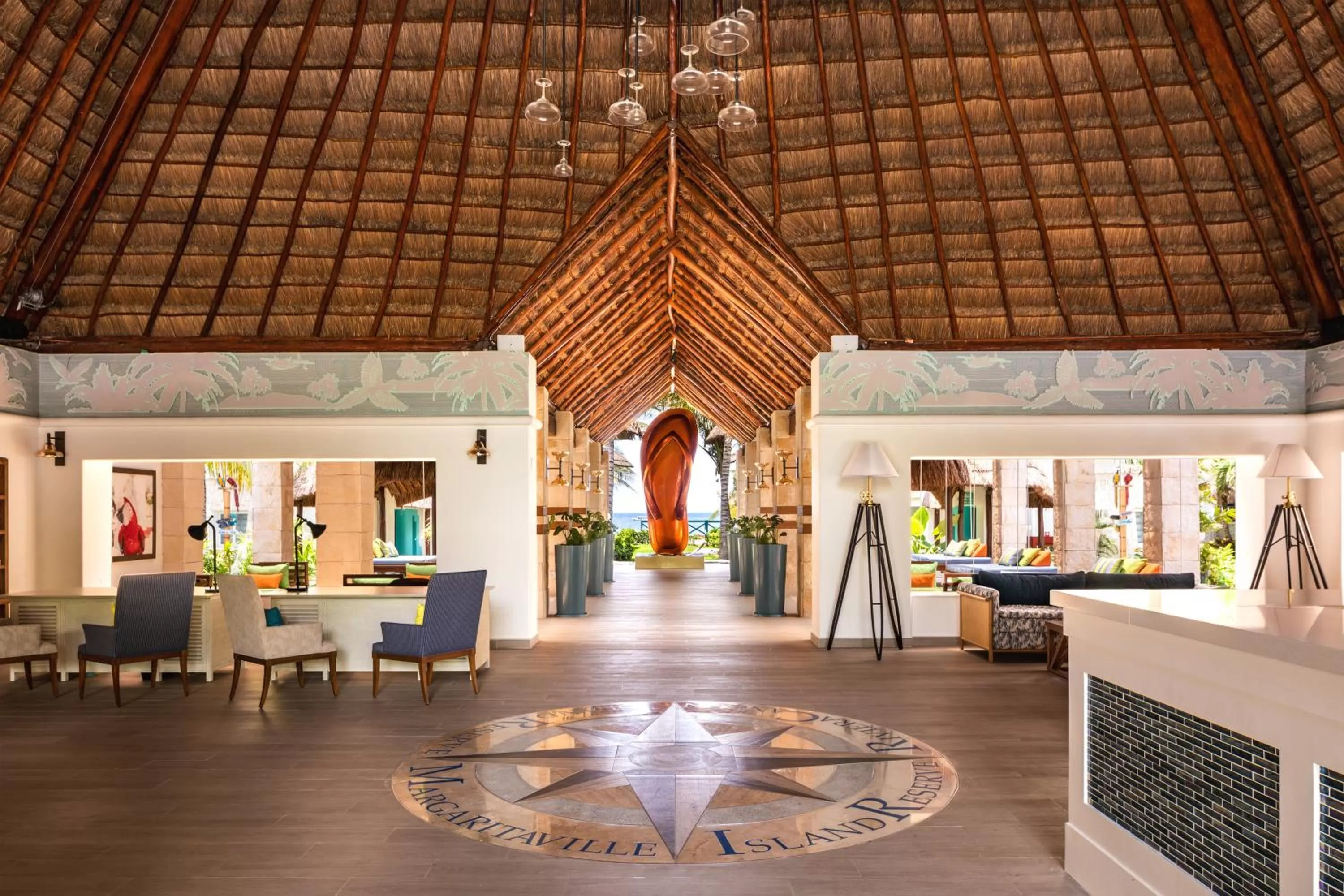 Lobby or reception in Margaritaville Island Reserve Riviera Cancún - A Karisma All-Inclusive Experience for All
