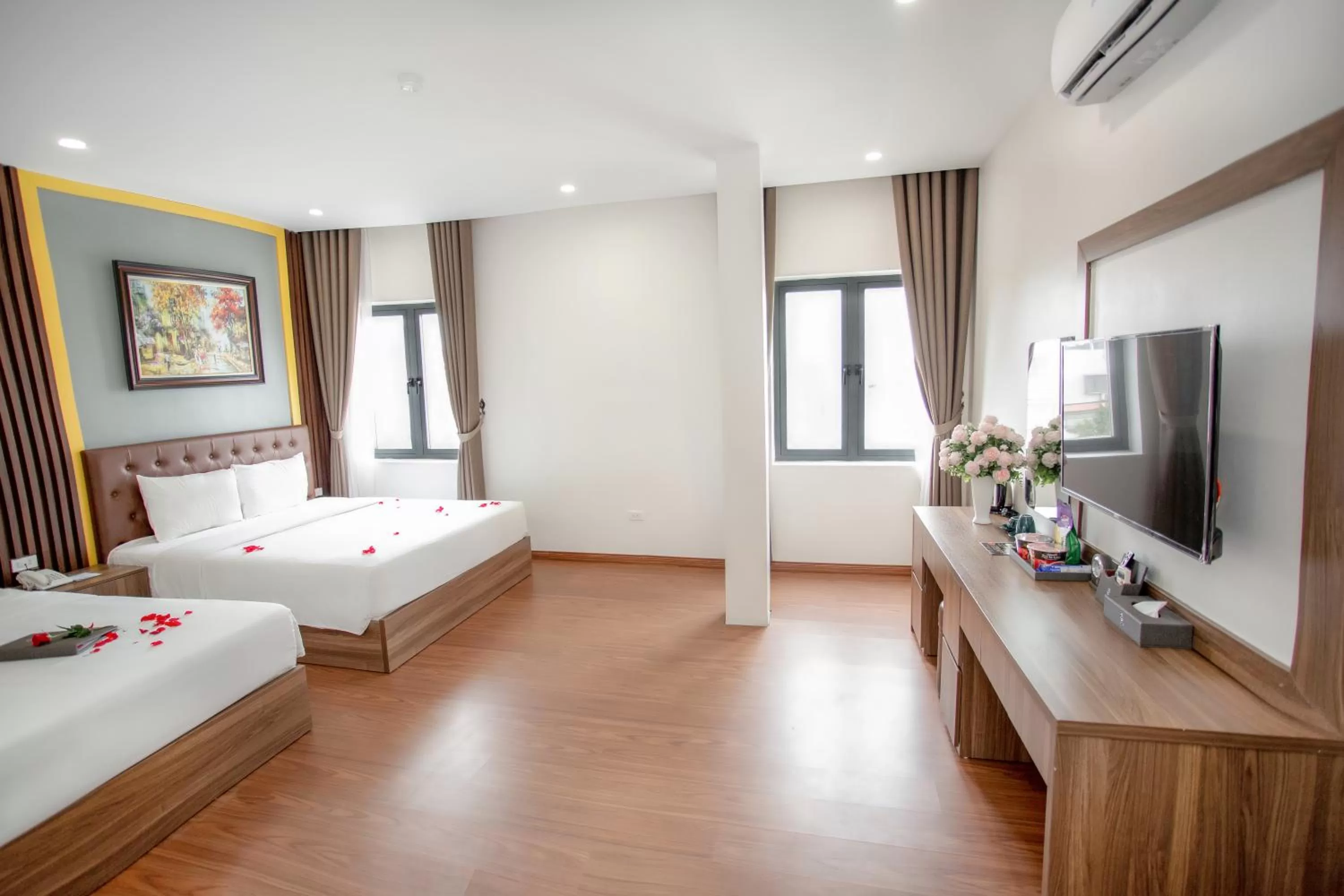 Photo of the whole room, Bed in MOMALI Hotel Ninh Binh