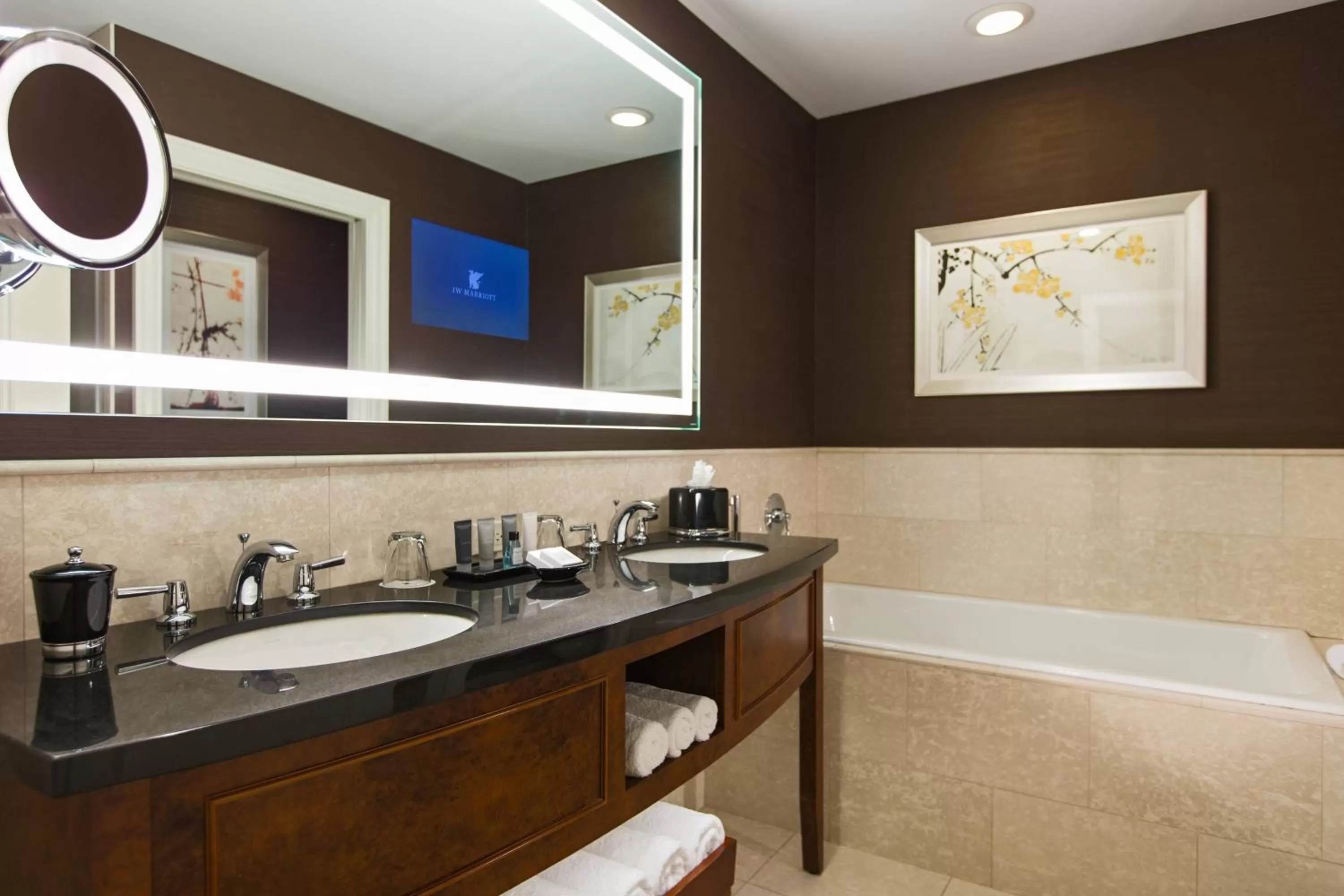 Bathroom in JW Marriott Chicago