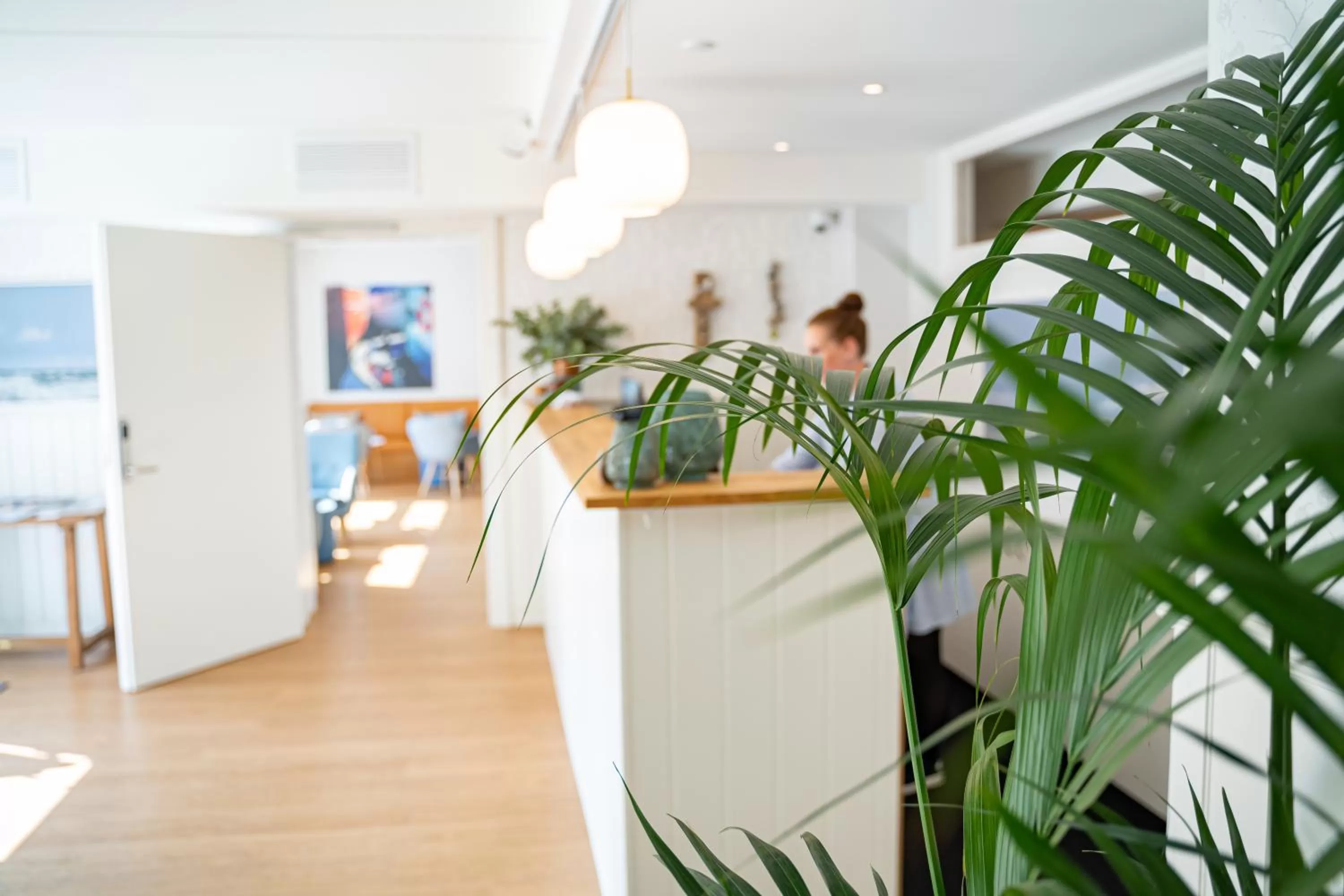 Lobby or reception in Hotel Marie