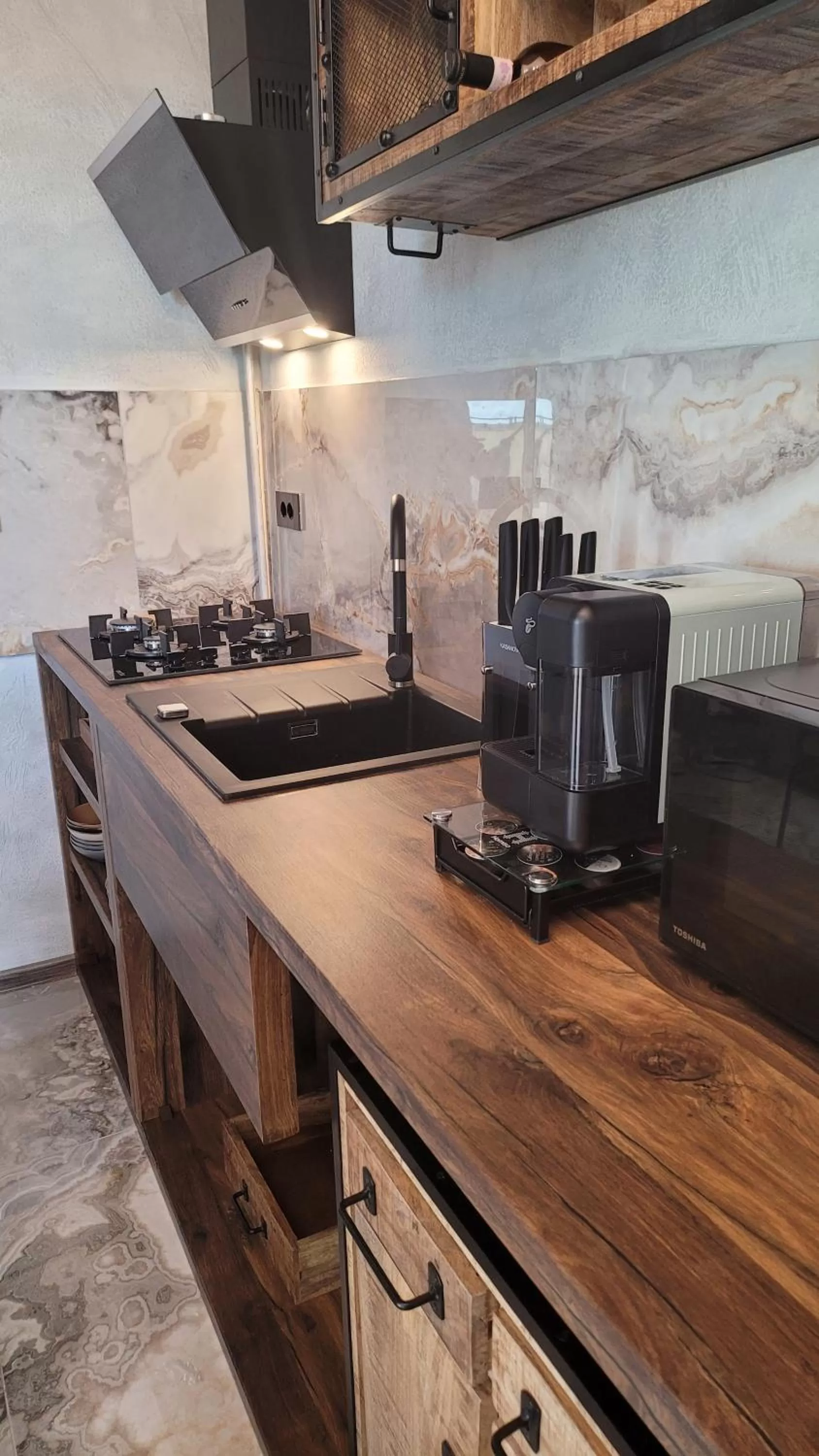 Kitchen or kitchenette, Kitchen/Kitchenette in Terrace Suites Iasi