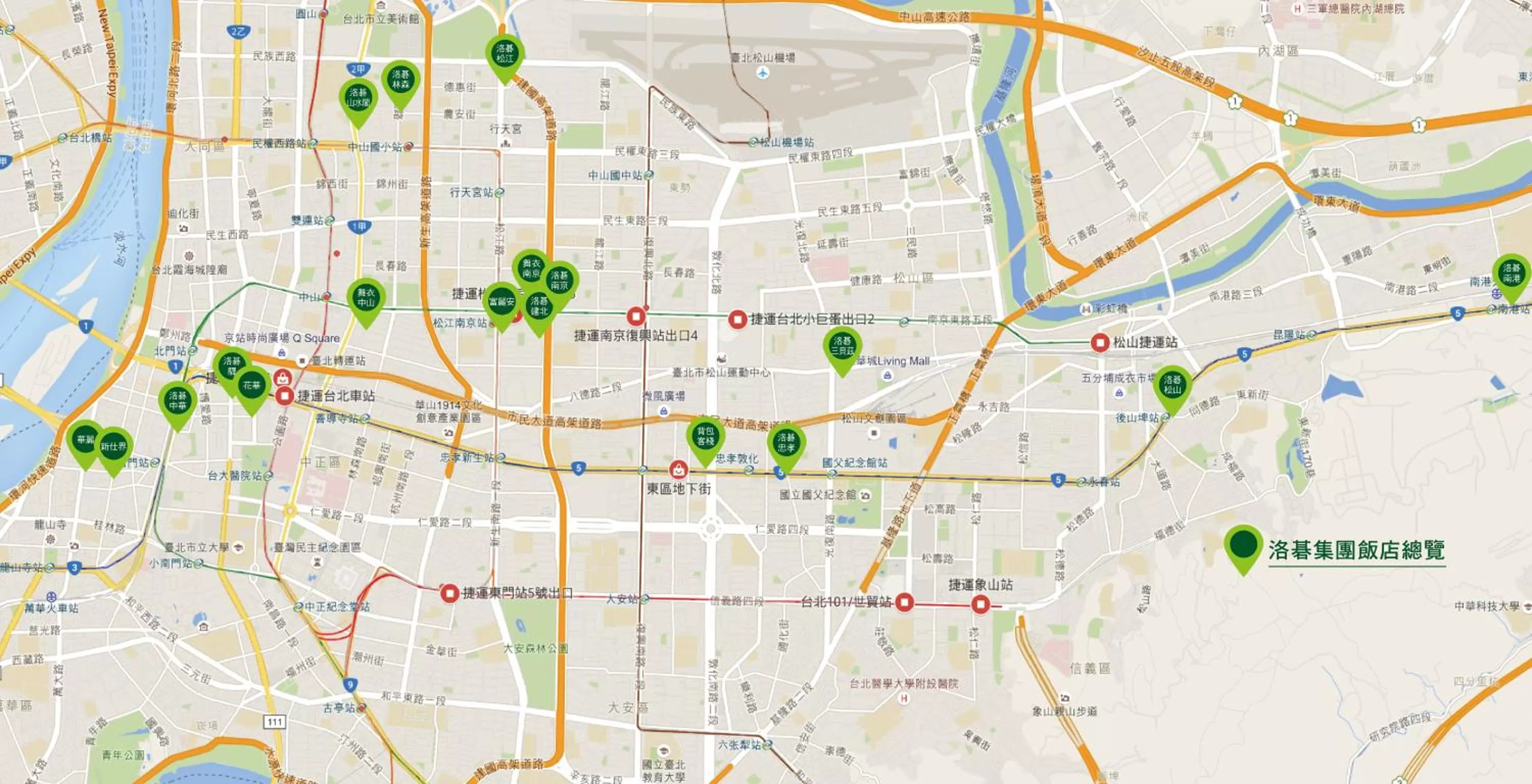 Location in Green World NanGang