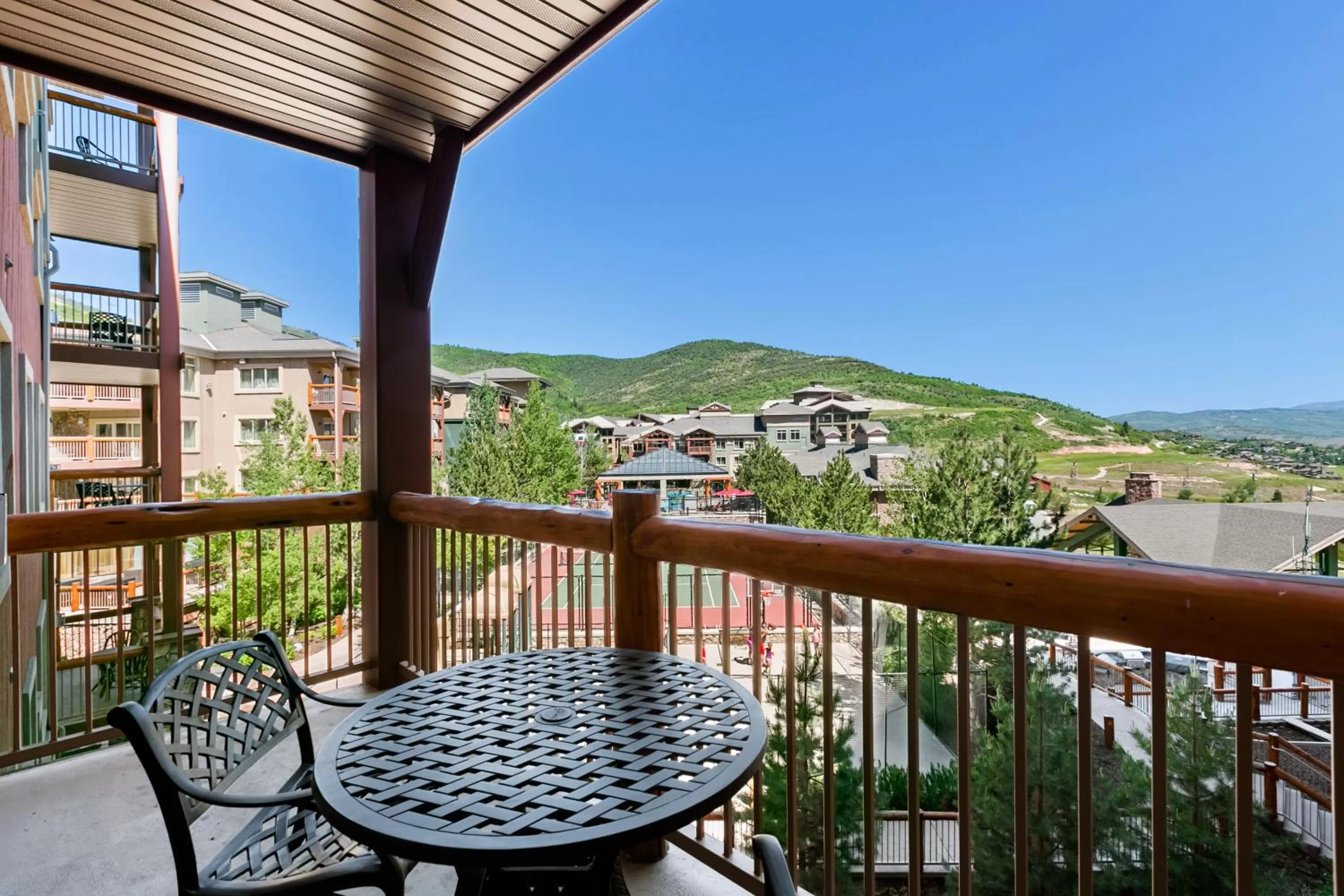 Balcony/Terrace in Condos at Canyons Resort by White Pines