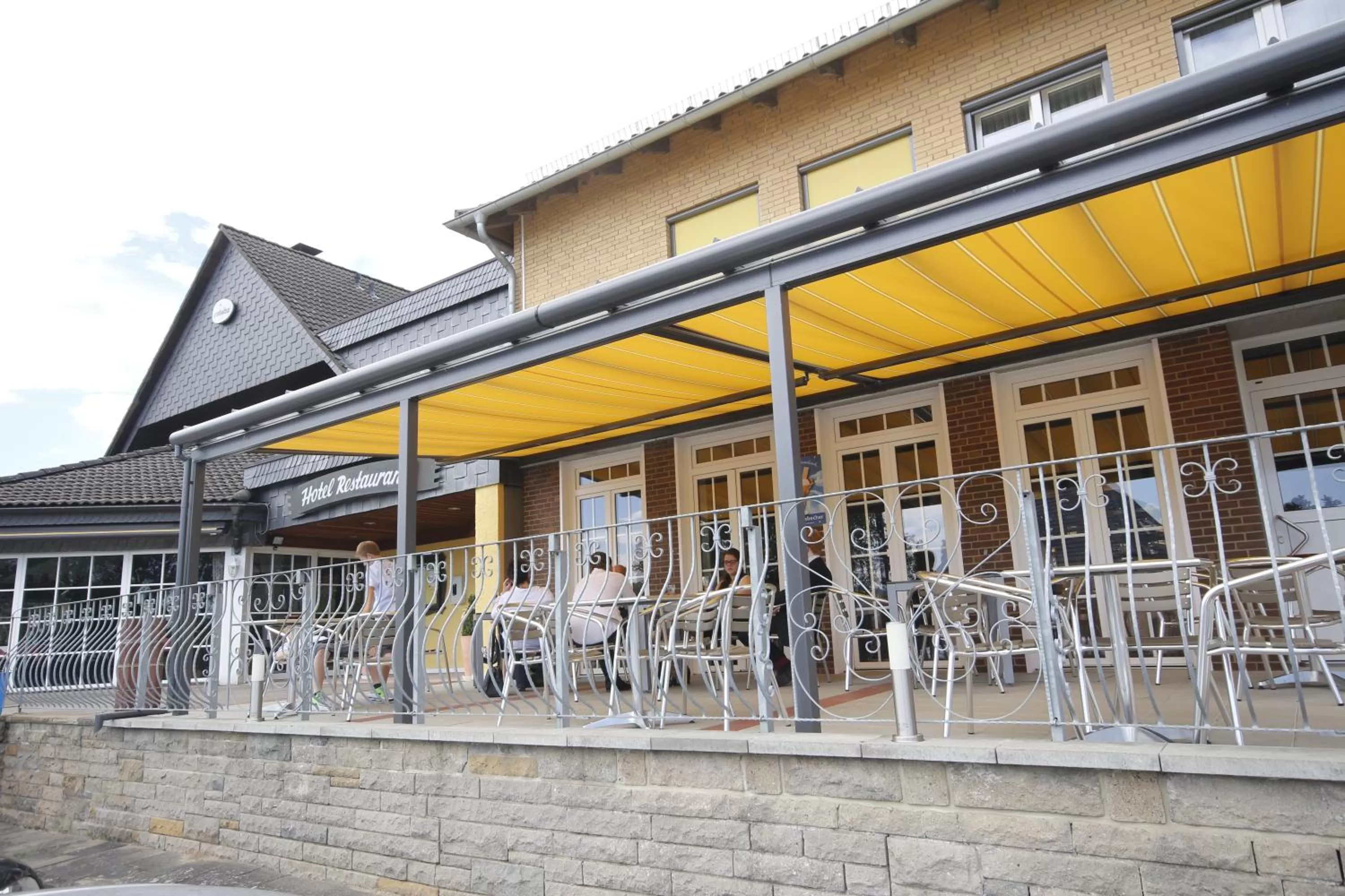 Balcony/Terrace in Hotel Restaurant Zum Jägerheim