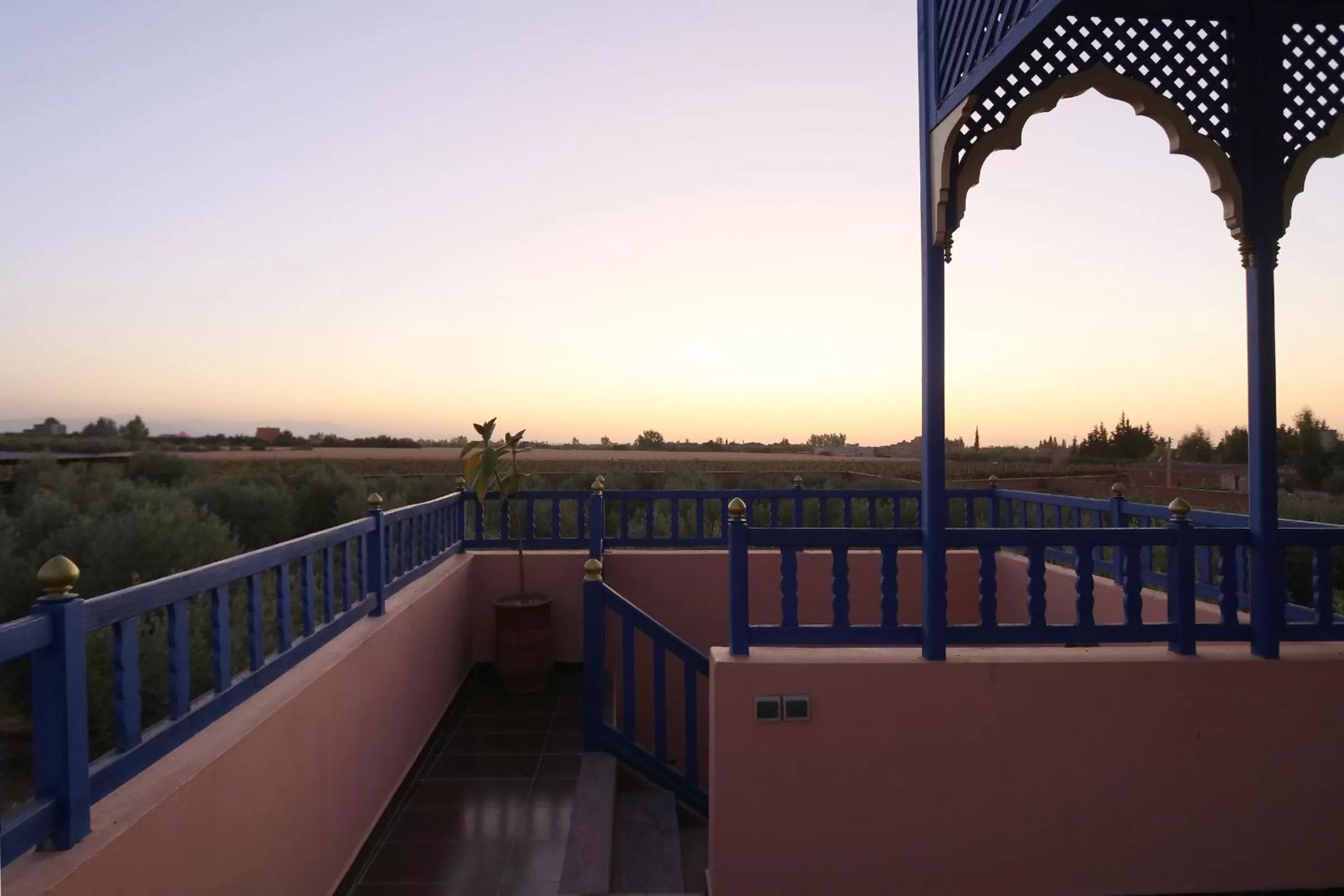 Balcony/Terrace in Le Bleu House