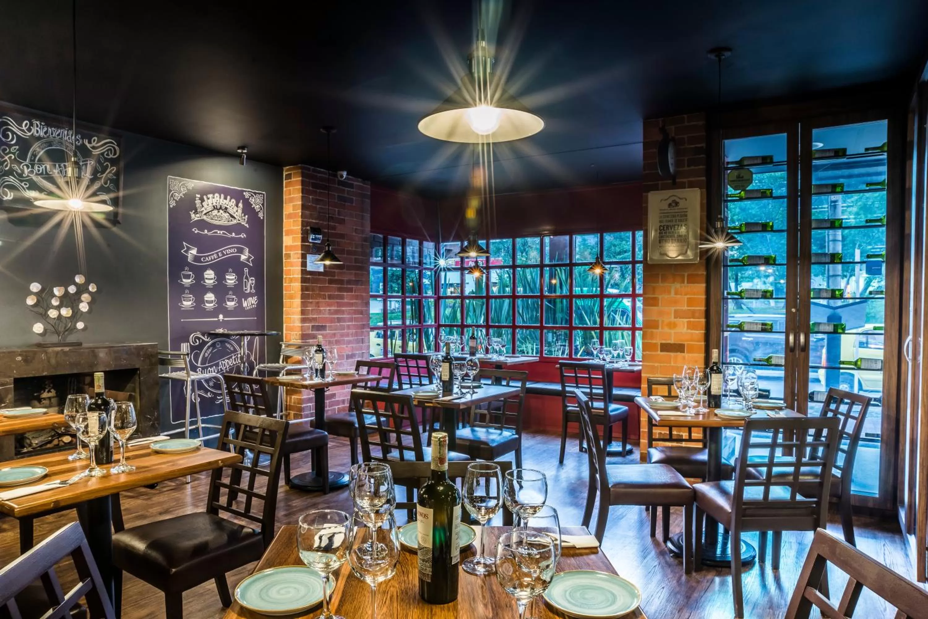 Restaurant/places to eat in Hotel Santa Barbara Real