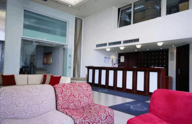 Lobby or reception in Orpheus Hotel