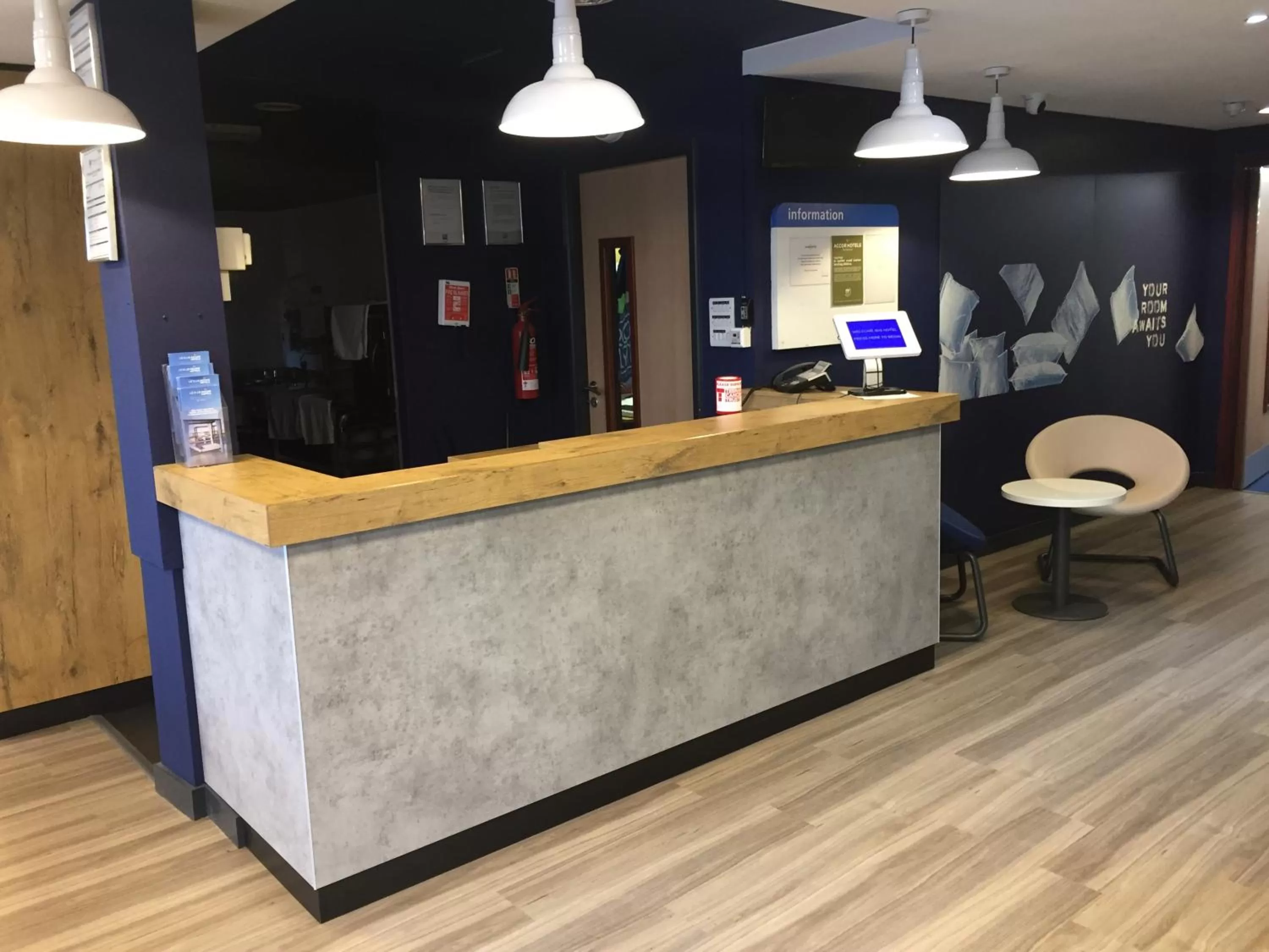 Lobby or reception in Ibis Budget Portsmouth