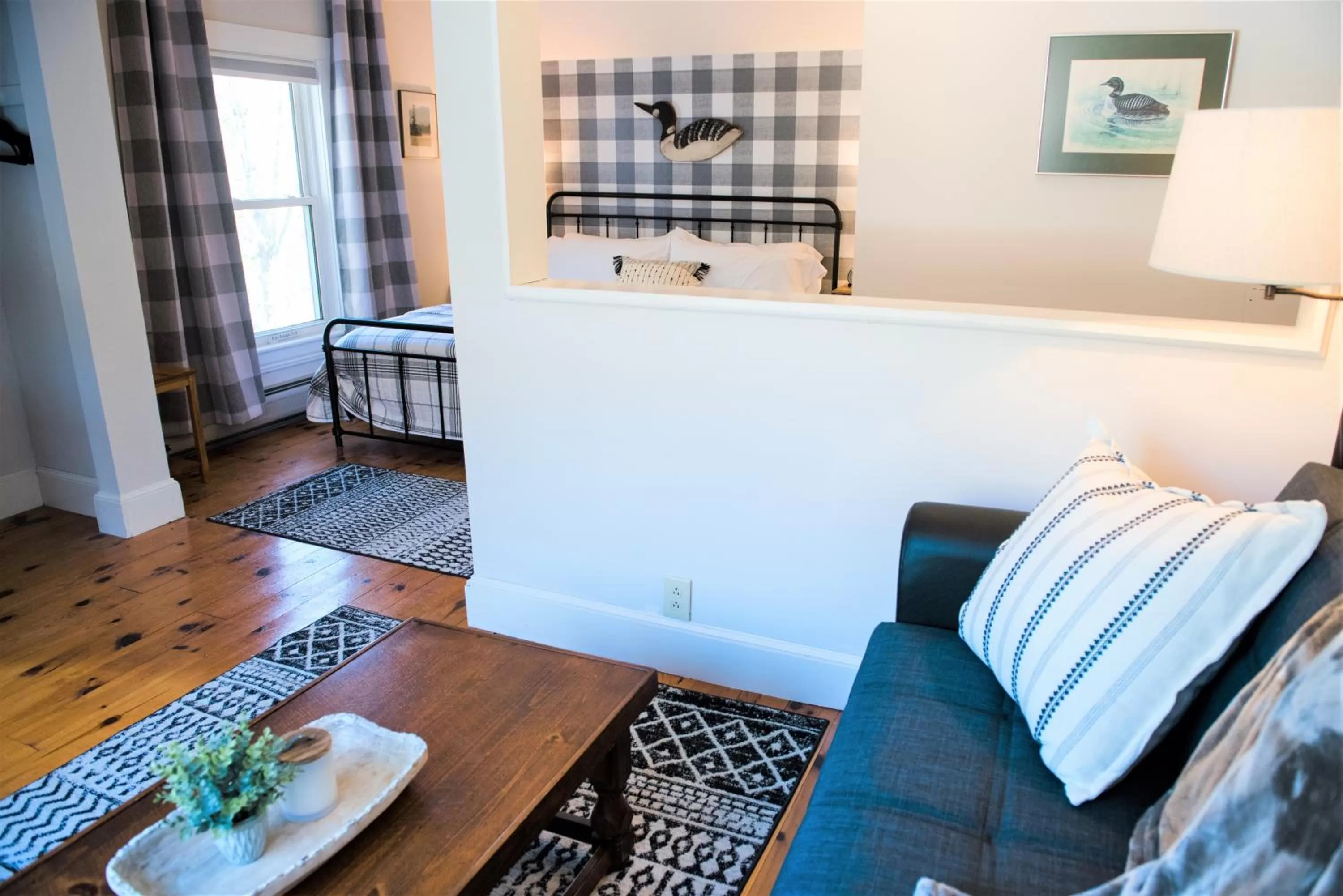 Bed in Inn on Golden Pond