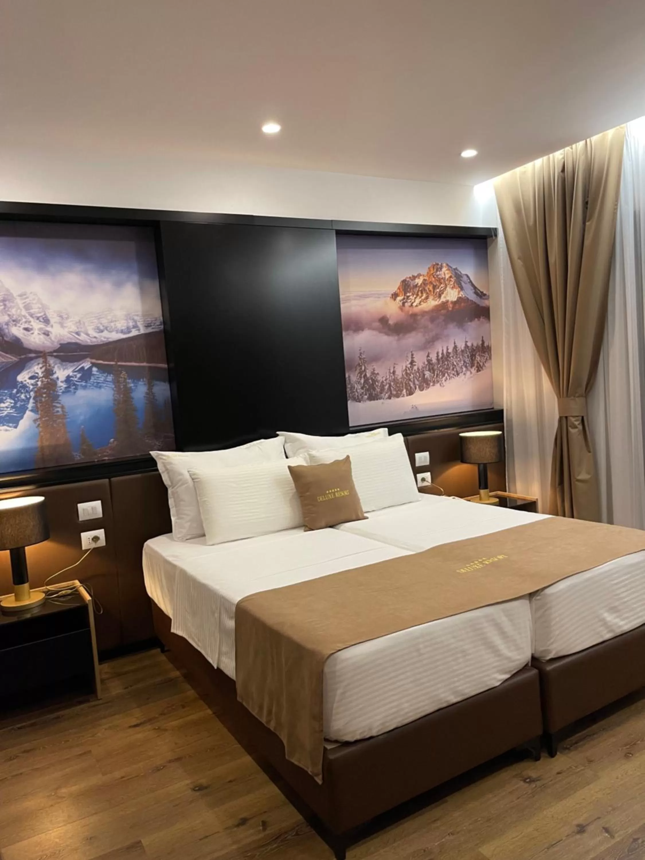 Bed in Deluxe Resort and SPA