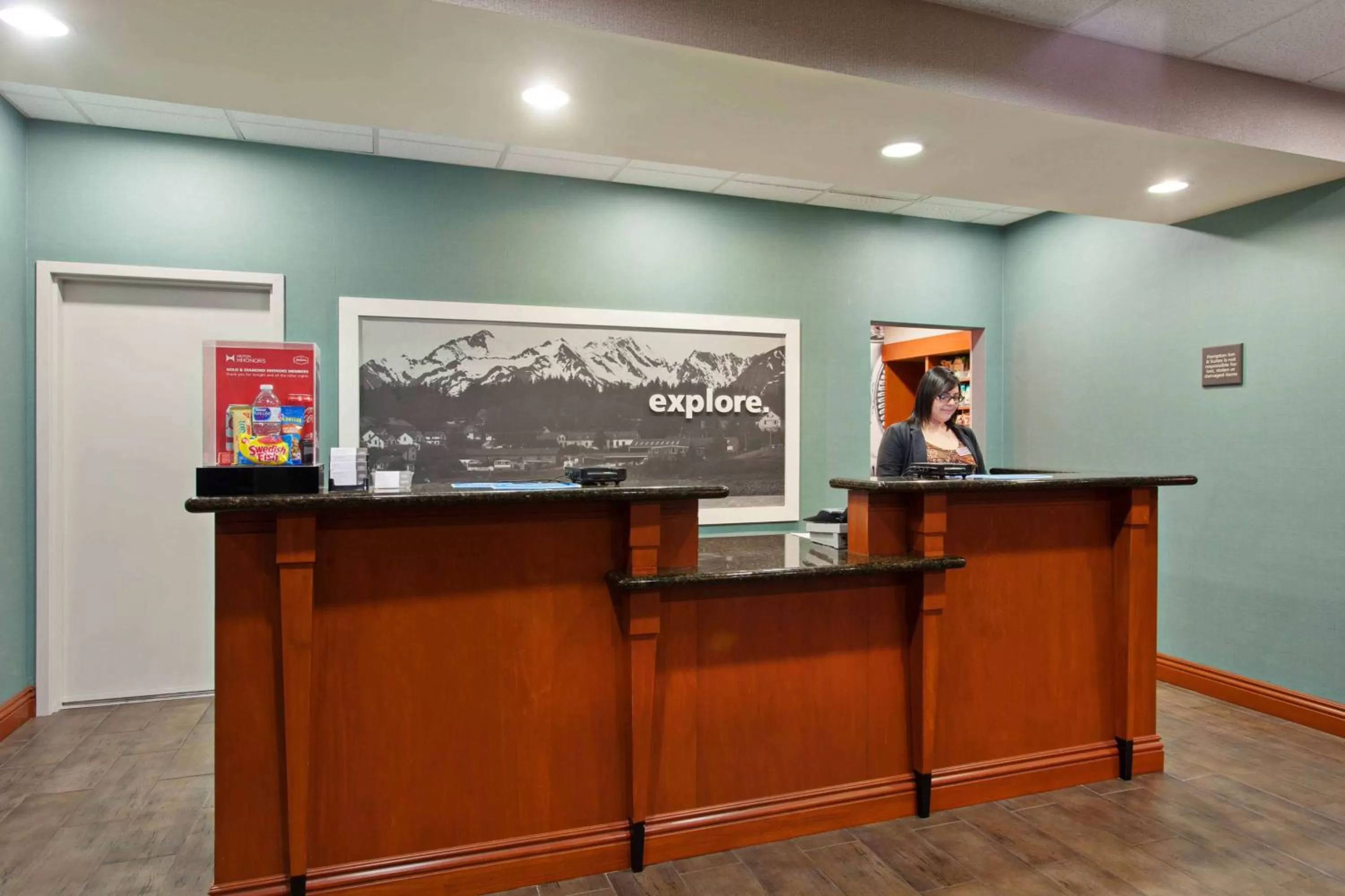 Lobby or reception in Hampton Inn & Suites Clovis Airport North