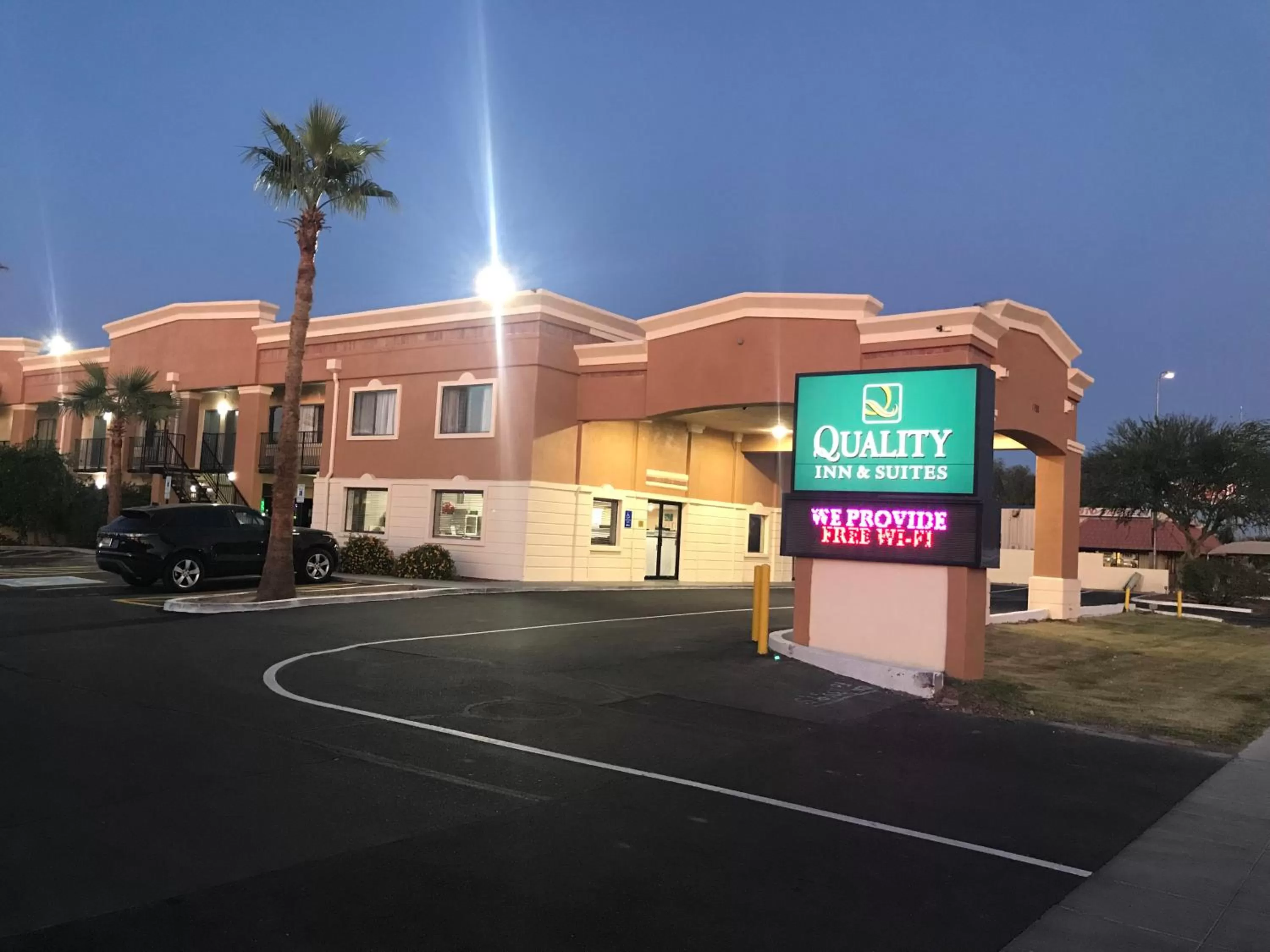 Property building in Quality Inn & Suites near Downtown Mesa