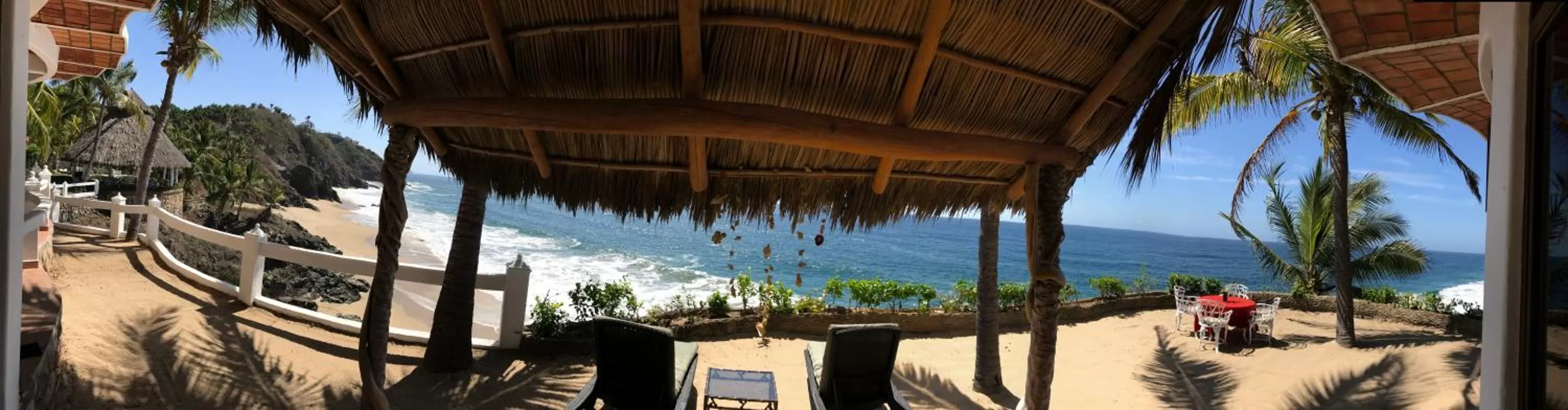 Balcony/Terrace in Bungalows Lydia San Pancho